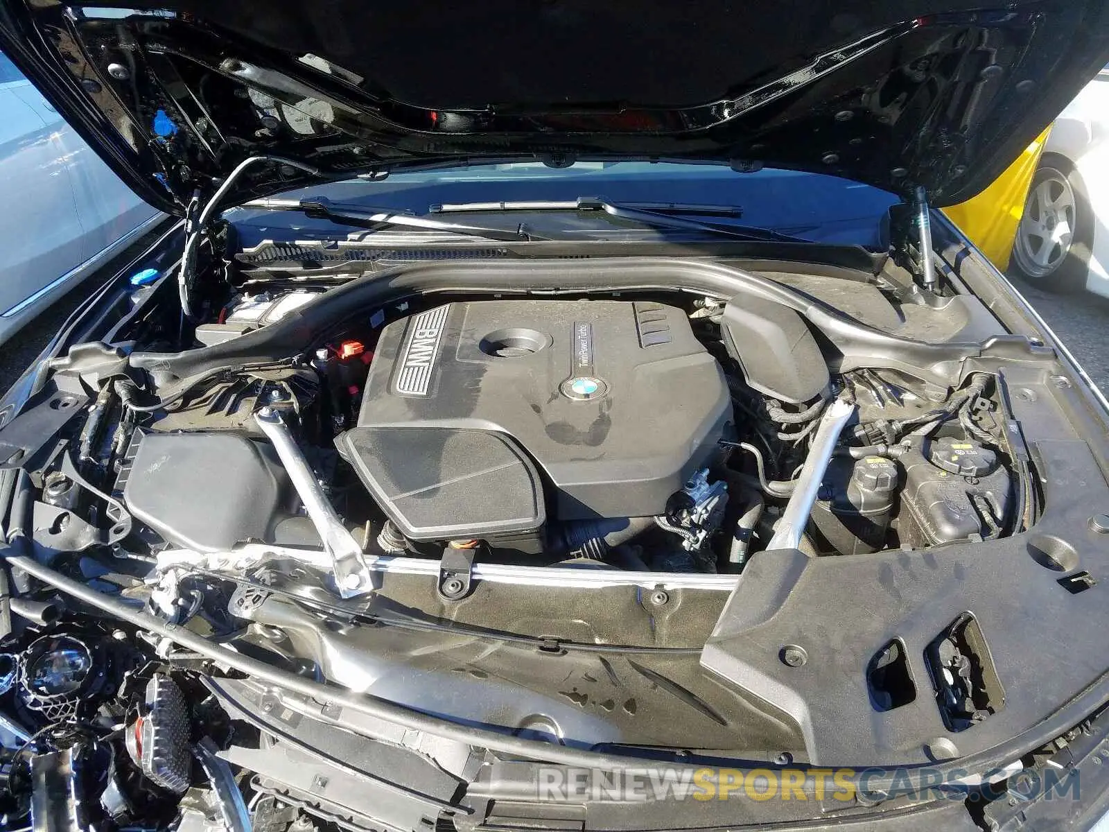 7 fotografías del automóvil dañado WBAJA5C58KG900318 BMW 5 SERIES 2019