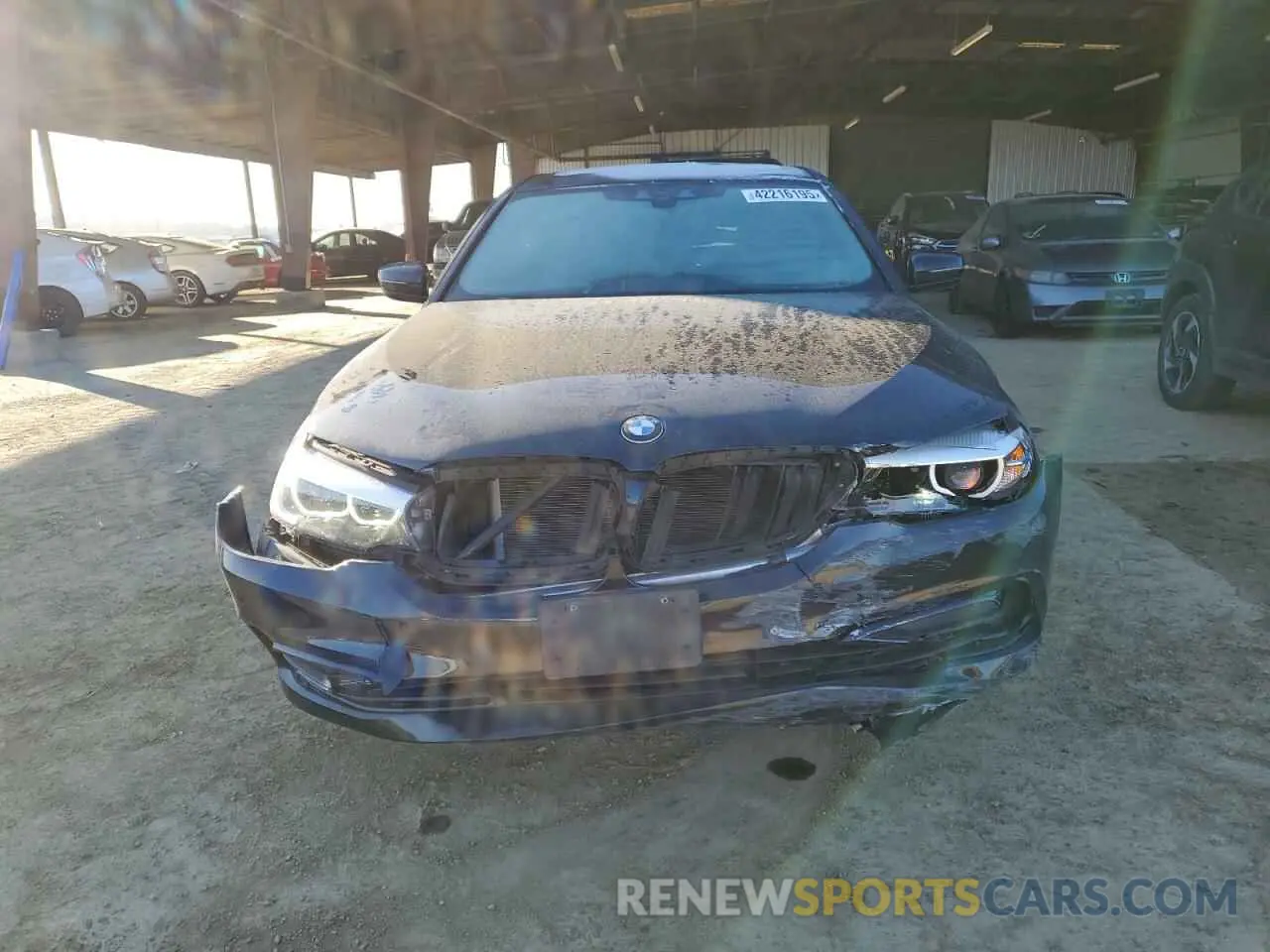 5 fotografías del automóvil dañado WBAJA5C5XKWA57957 BMW 5 SERIES 2019
