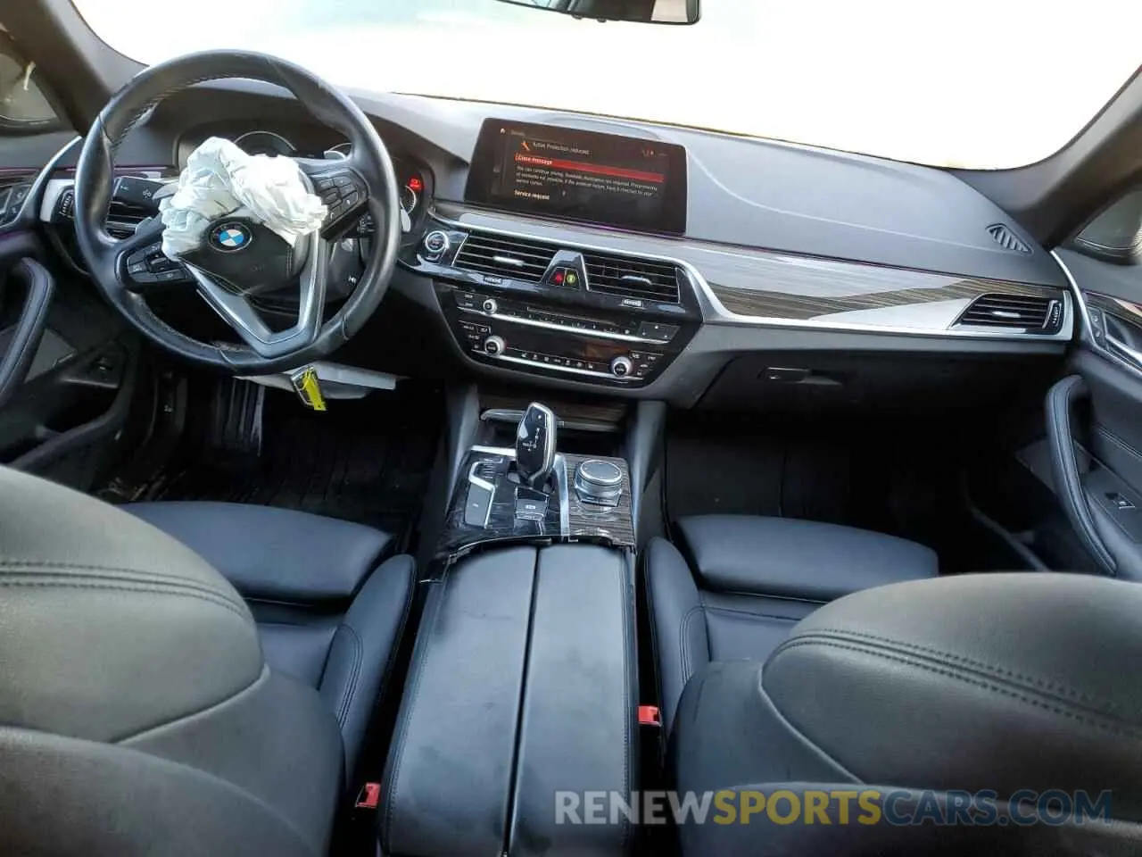 8 fotografías del automóvil dañado WBAJA5C5XKWA57957 BMW 5 SERIES 2019