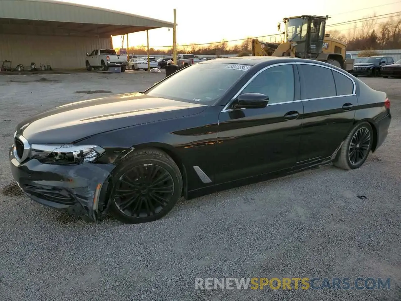1 fotografías del automóvil dañado WBAJA5C5XKWW08160 BMW 5 SERIES 2019