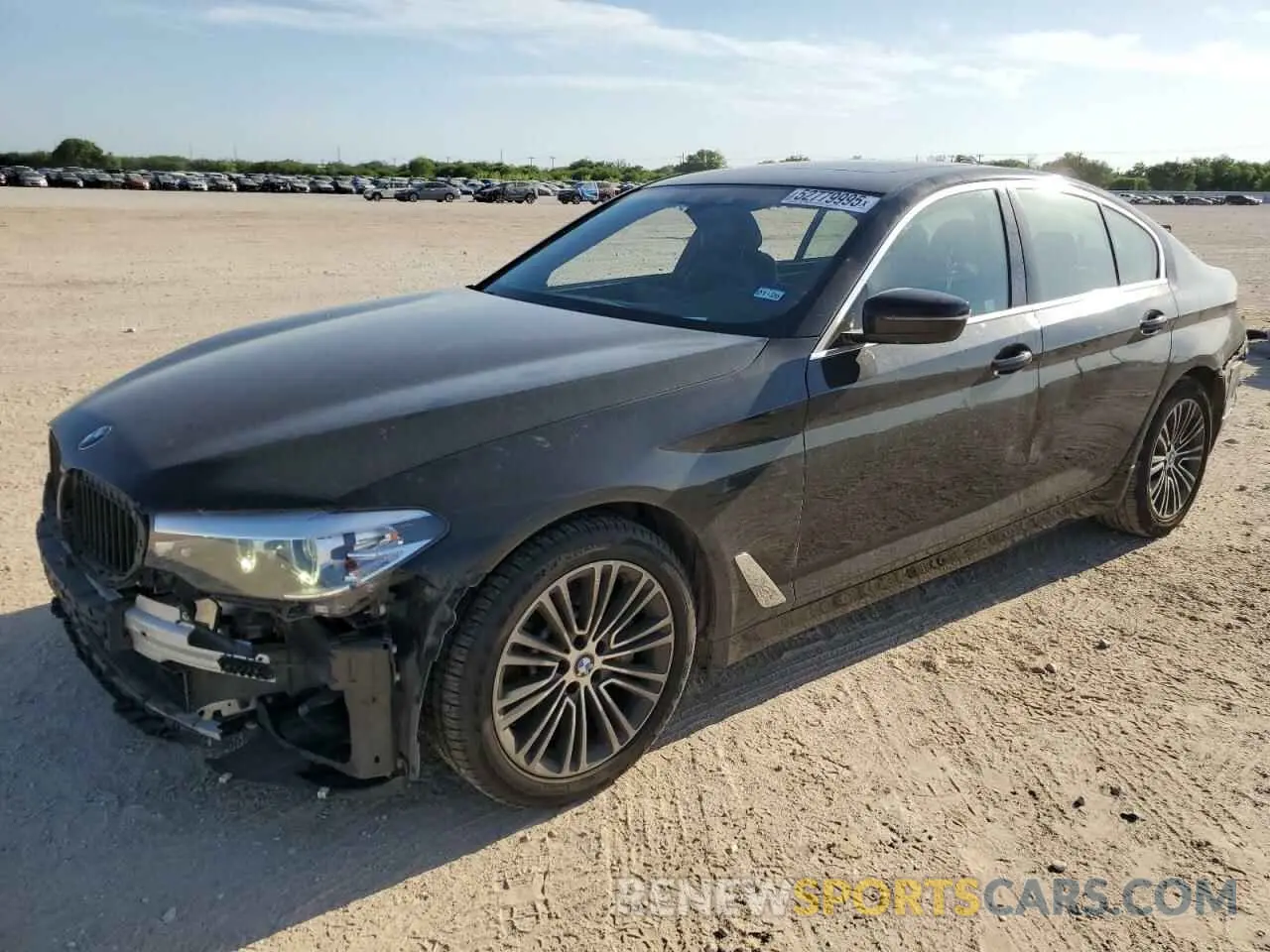 1 fotografías del automóvil dañado WBAJA5C5XKWW28800 BMW 5 SERIES 2019