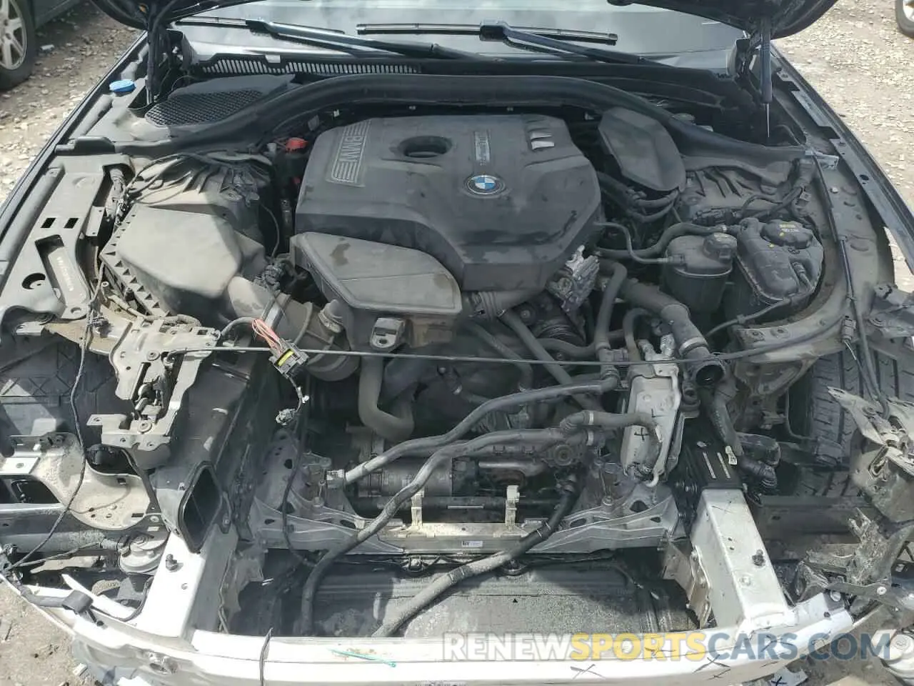 11 fotografías del automóvil dañado WBAJA7C50KG909963 BMW 5 SERIES 2019