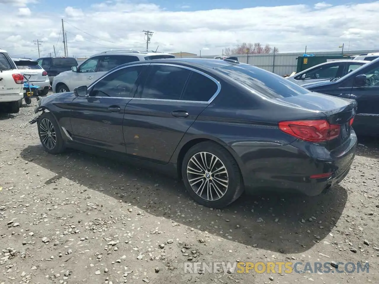 2 fotografías del automóvil dañado WBAJA7C50KG909963 BMW 5 SERIES 2019
