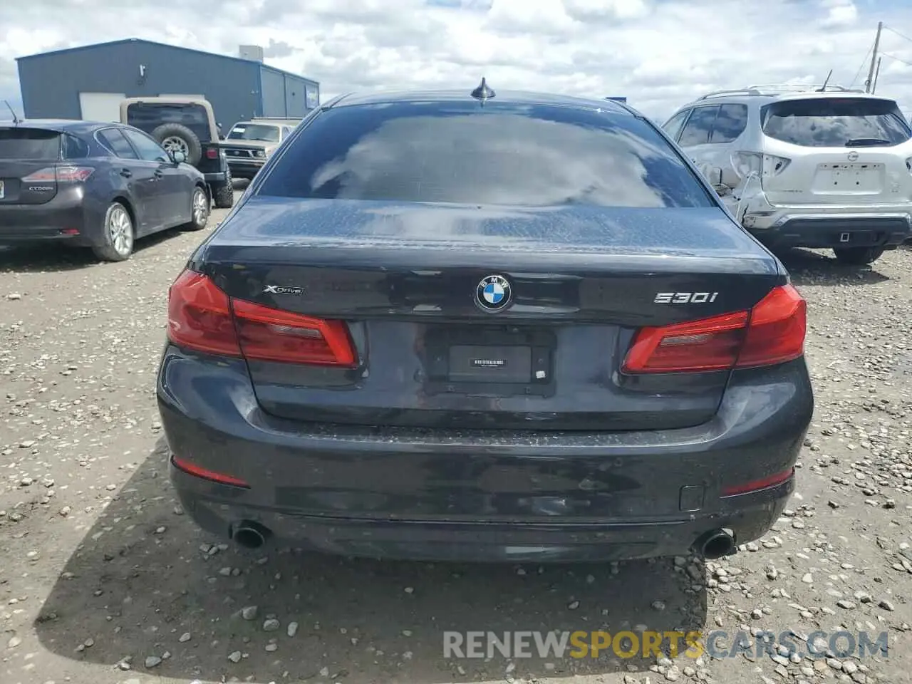 6 fotografías del automóvil dañado WBAJA7C50KG909963 BMW 5 SERIES 2019
