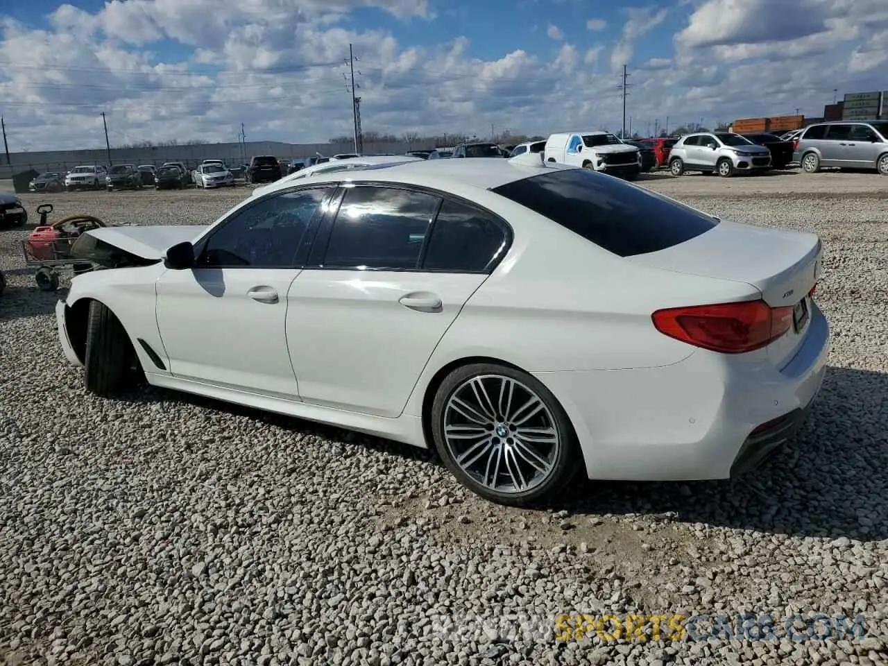 2 fotografías del automóvil dañado WBAJA7C50KG911549 BMW 5 SERIES 2019