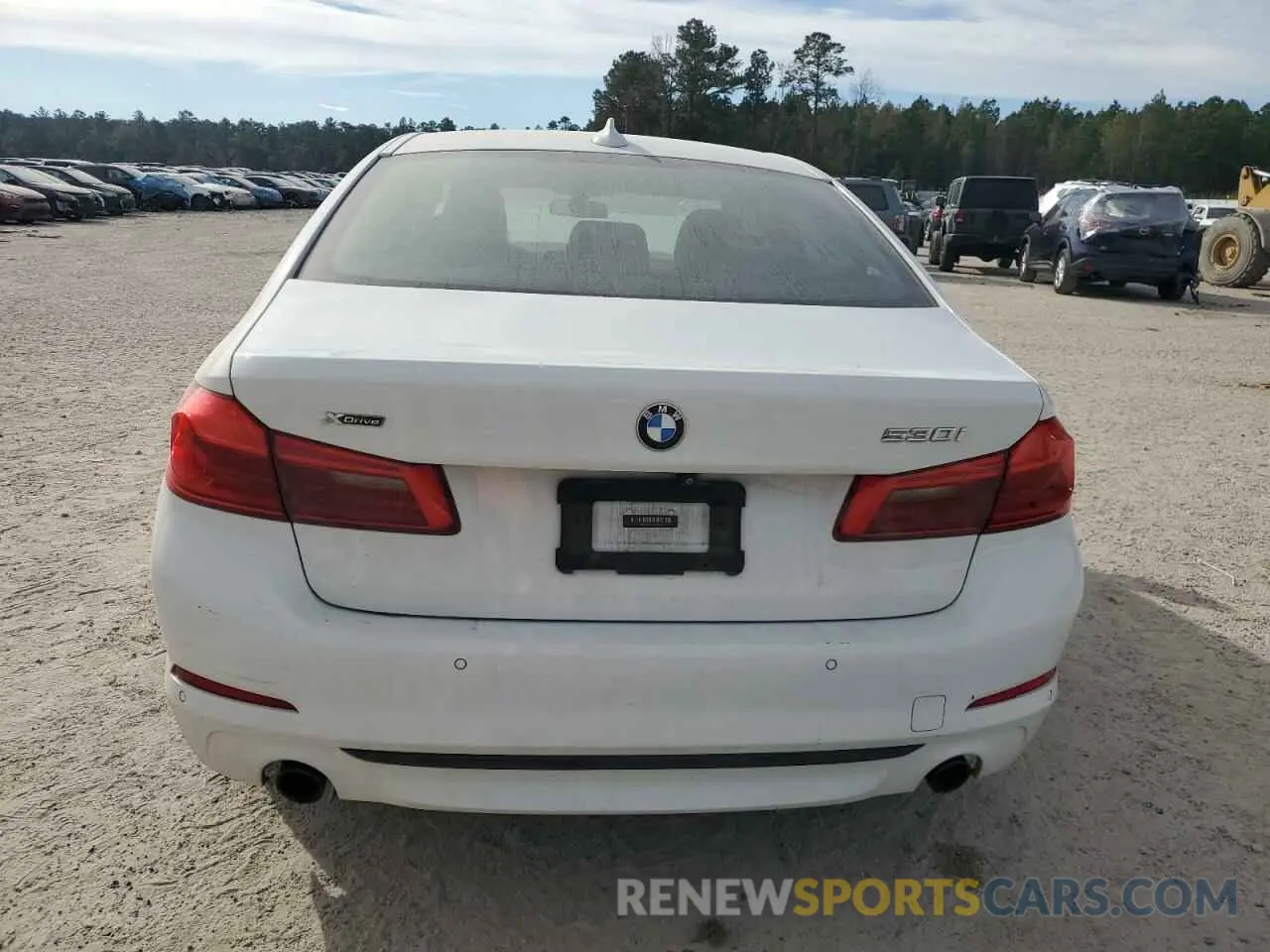 6 fotografías del automóvil dañado WBAJA7C50KG912491 BMW 5 SERIES 2019