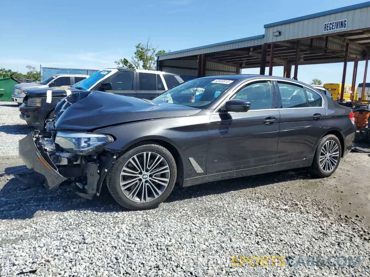 1 fotografías del automóvil dañado WBAJA7C51KWW20712 BMW 5 SERIES 2019