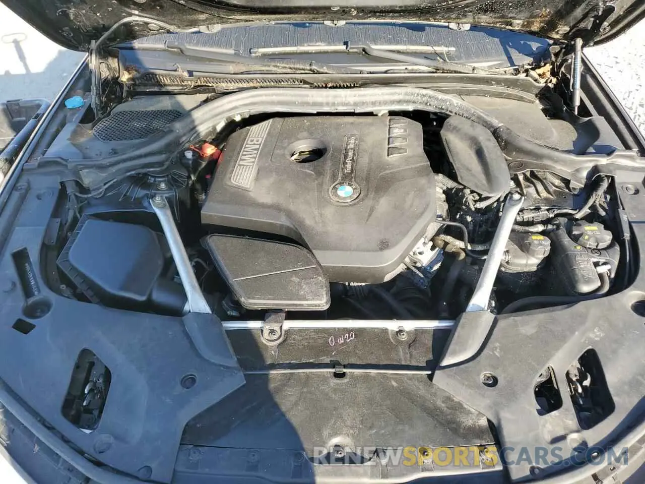 11 fotografías del automóvil dañado WBAJA7C51KWW48493 BMW 5 SERIES 2019