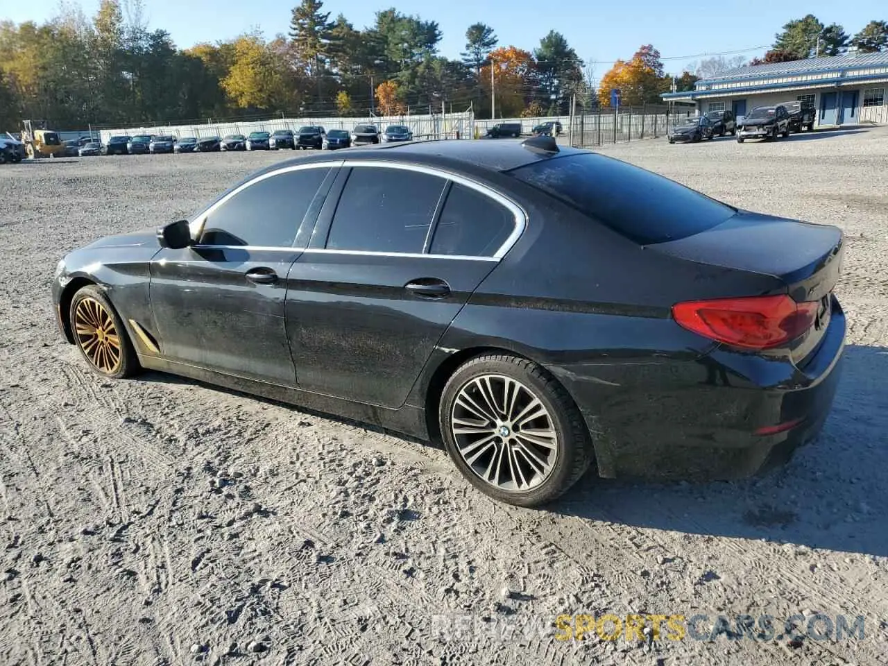 2 fotografías del automóvil dañado WBAJA7C51KWW48493 BMW 5 SERIES 2019