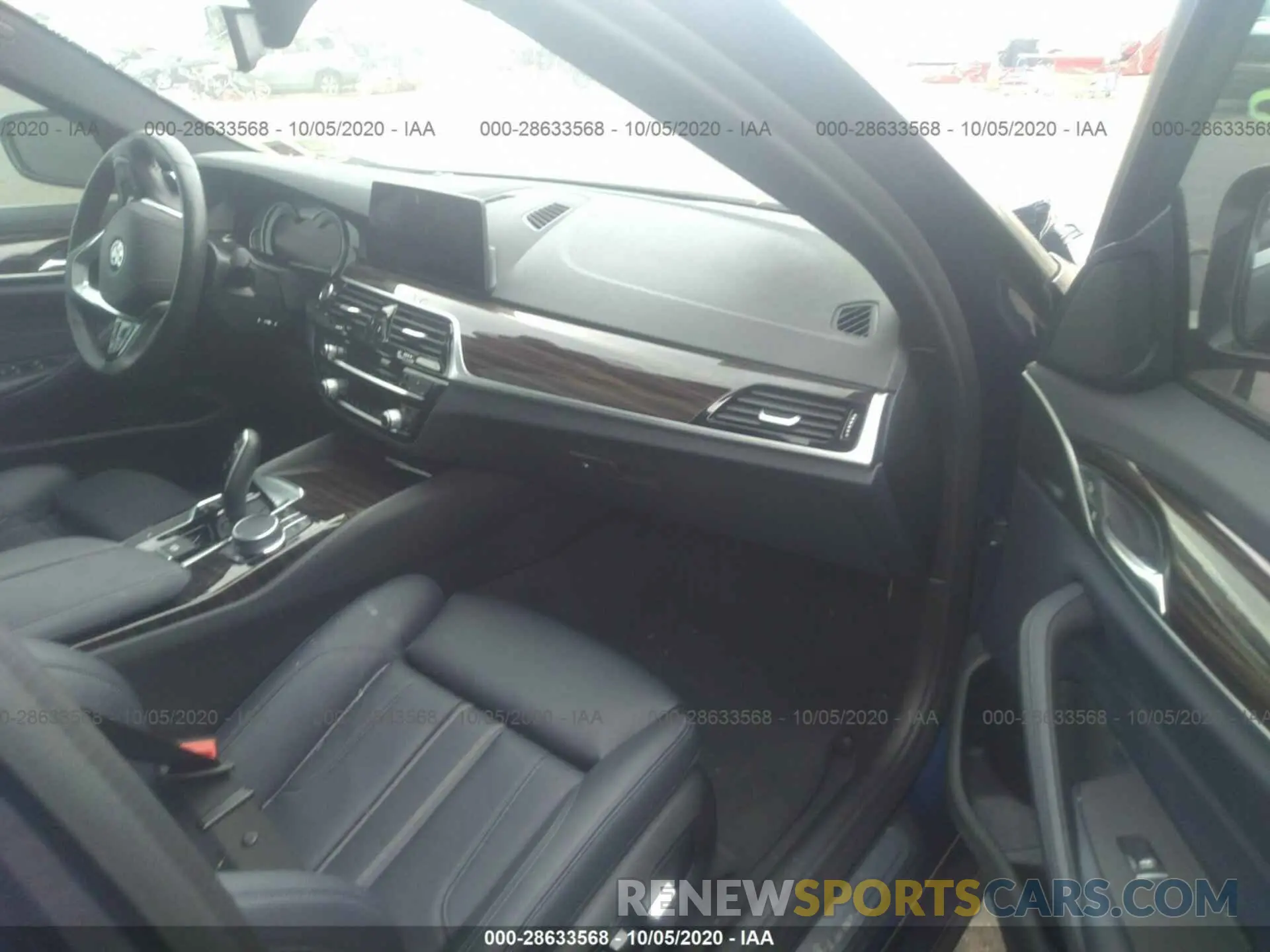 5 fotografías del automóvil dañado WBAJA7C52KG912346 BMW 5 SERIES 2019