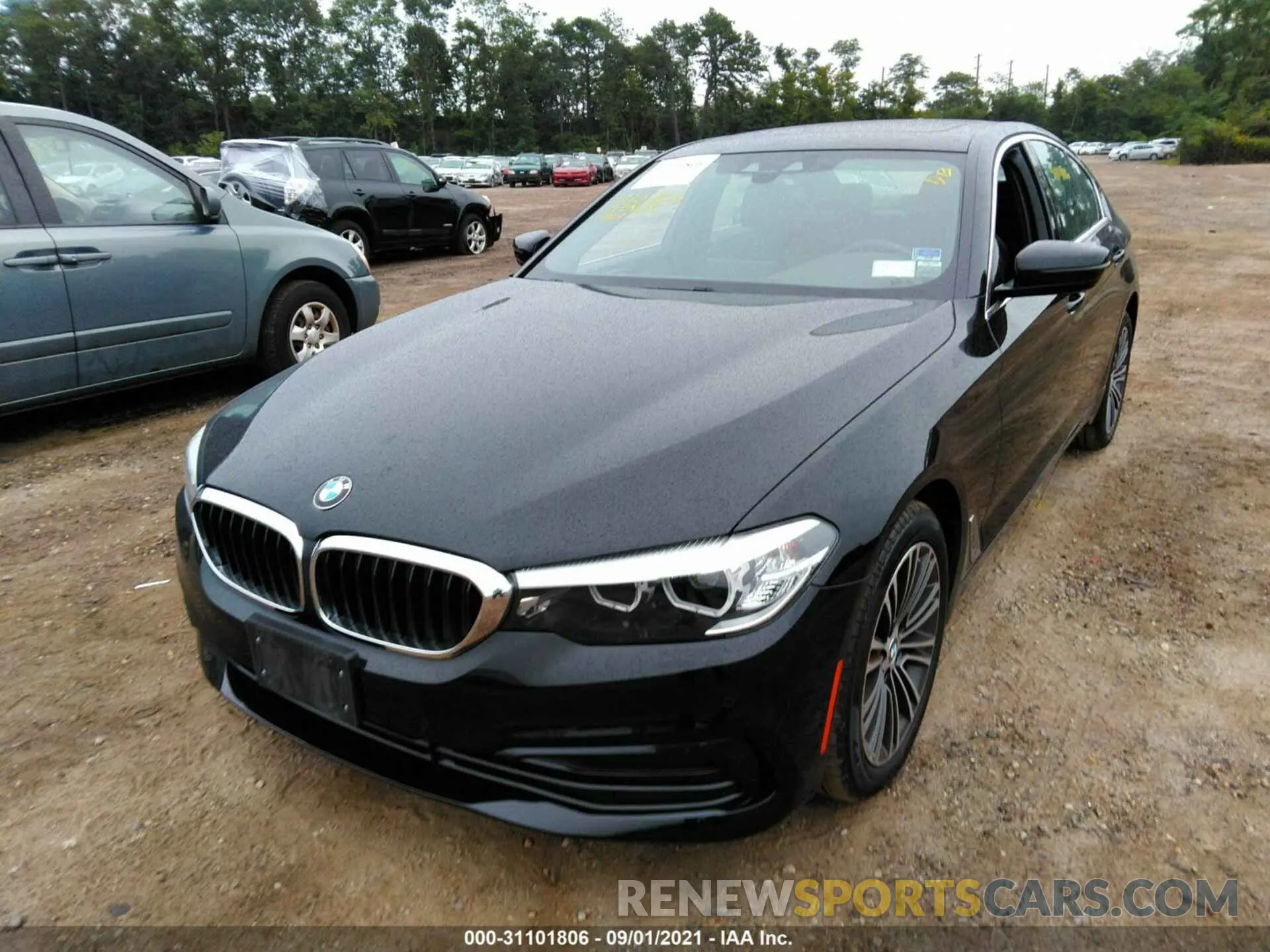 6 fotografías del automóvil dañado WBAJA7C53KG910430 BMW 5 SERIES 2019