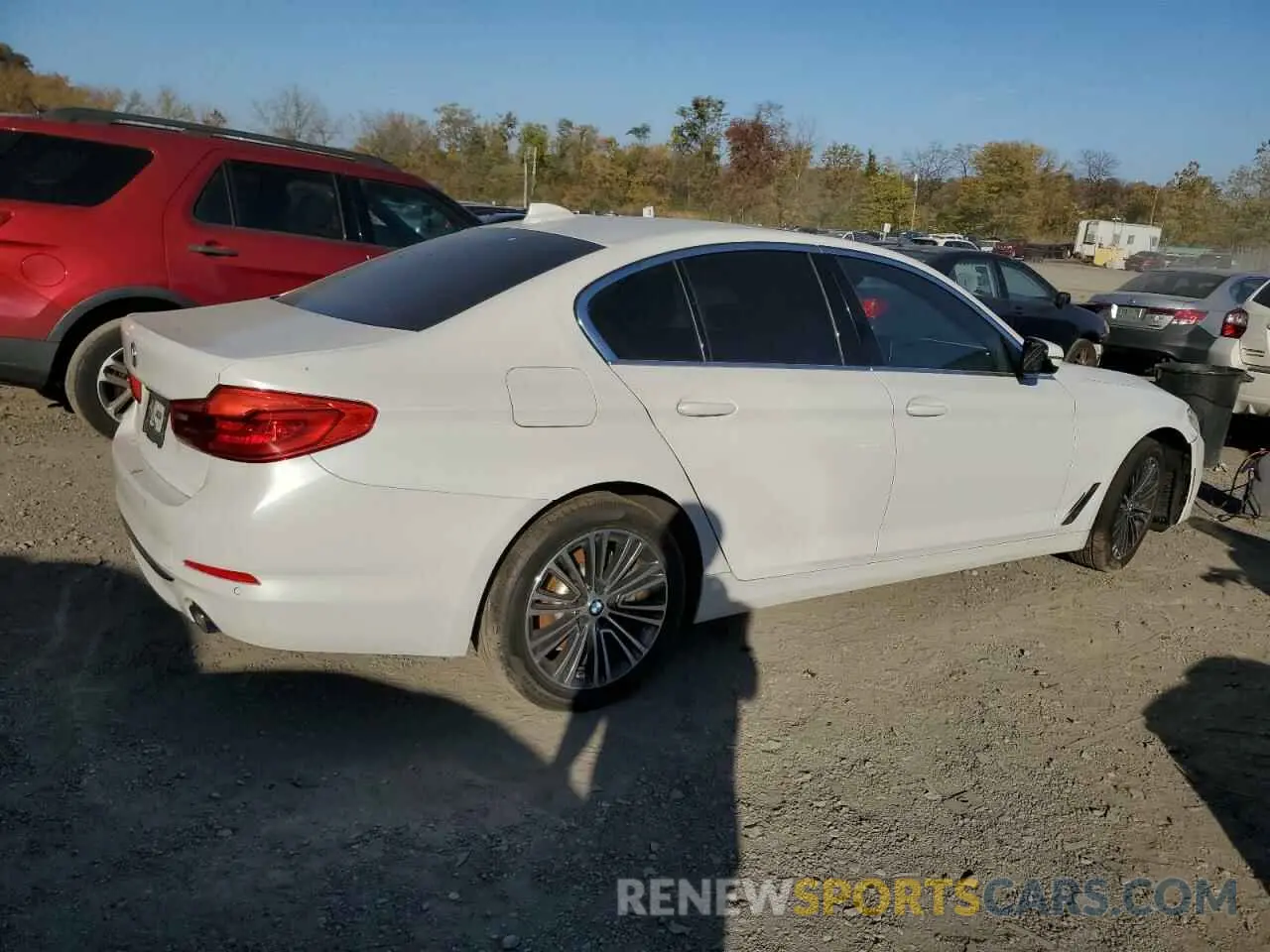 3 fotografías del automóvil dañado WBAJA7C53KG910900 BMW 5 SERIES 2019