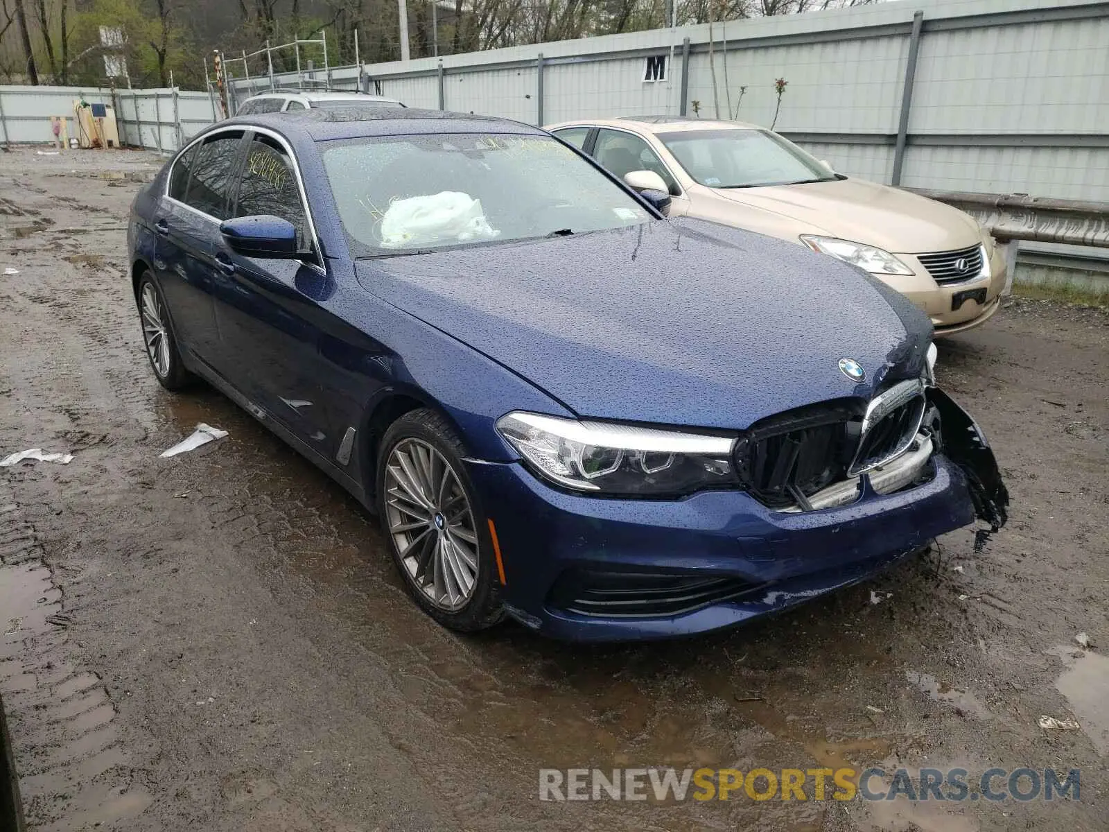 1 fotografías del automóvil dañado WBAJA7C53KG911593 BMW 5 SERIES 2019