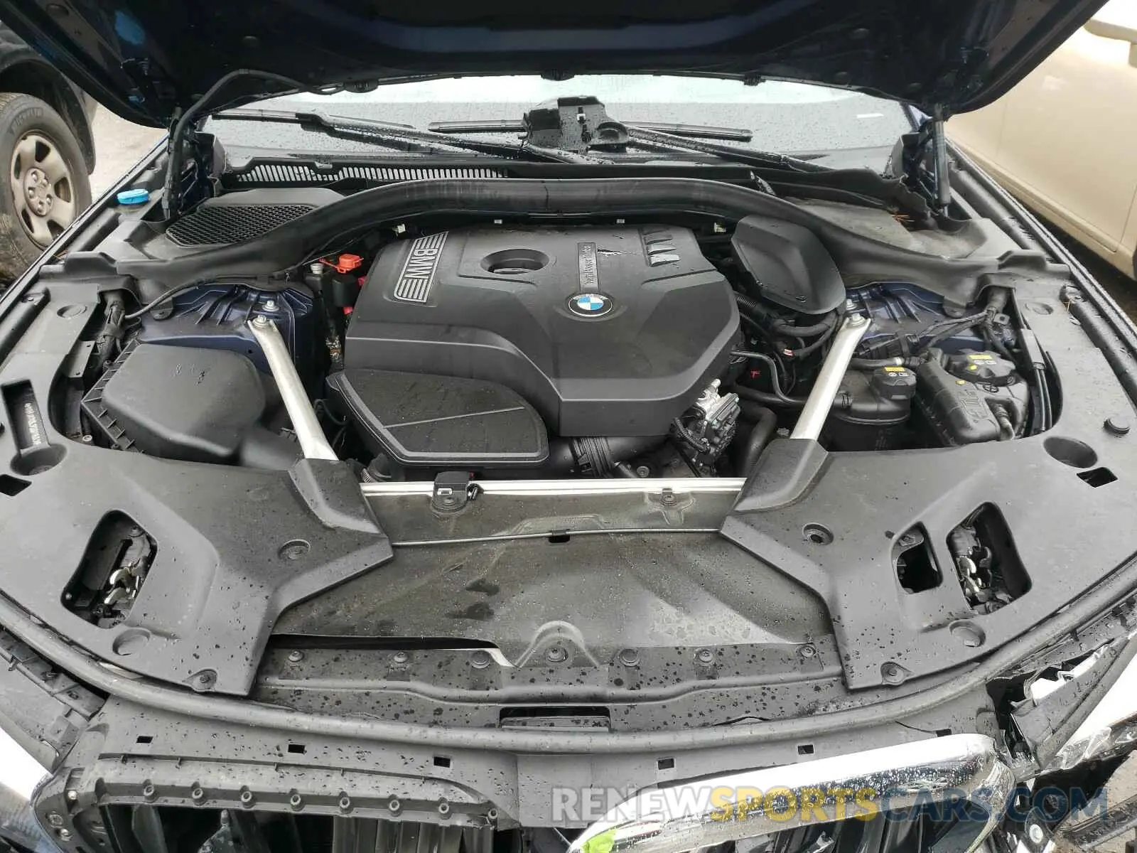 7 fotografías del automóvil dañado WBAJA7C53KG911593 BMW 5 SERIES 2019