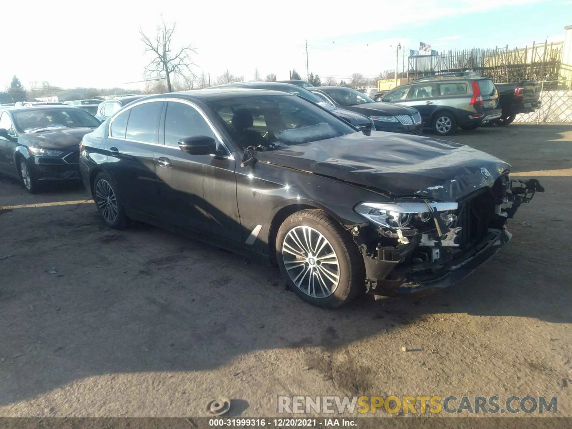 1 fotografías del automóvil dañado WBAJA7C53KWW07931 BMW 5 SERIES 2019