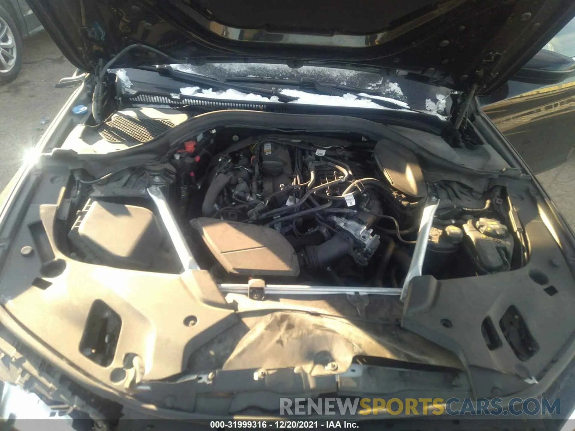 10 fotografías del automóvil dañado WBAJA7C53KWW07931 BMW 5 SERIES 2019