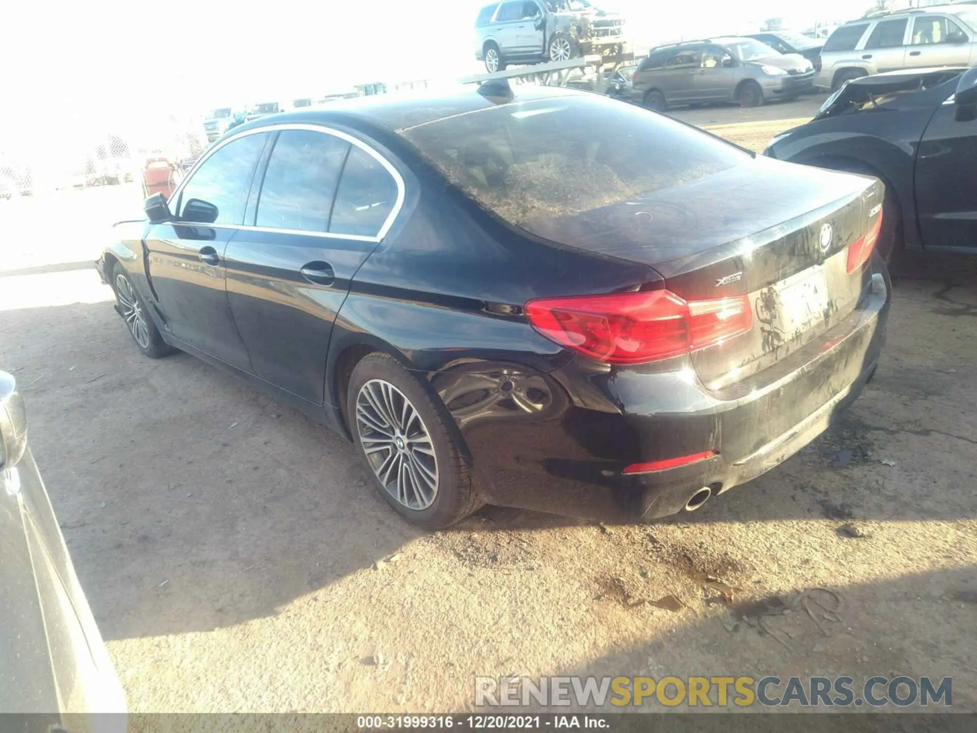 3 fotografías del automóvil dañado WBAJA7C53KWW07931 BMW 5 SERIES 2019