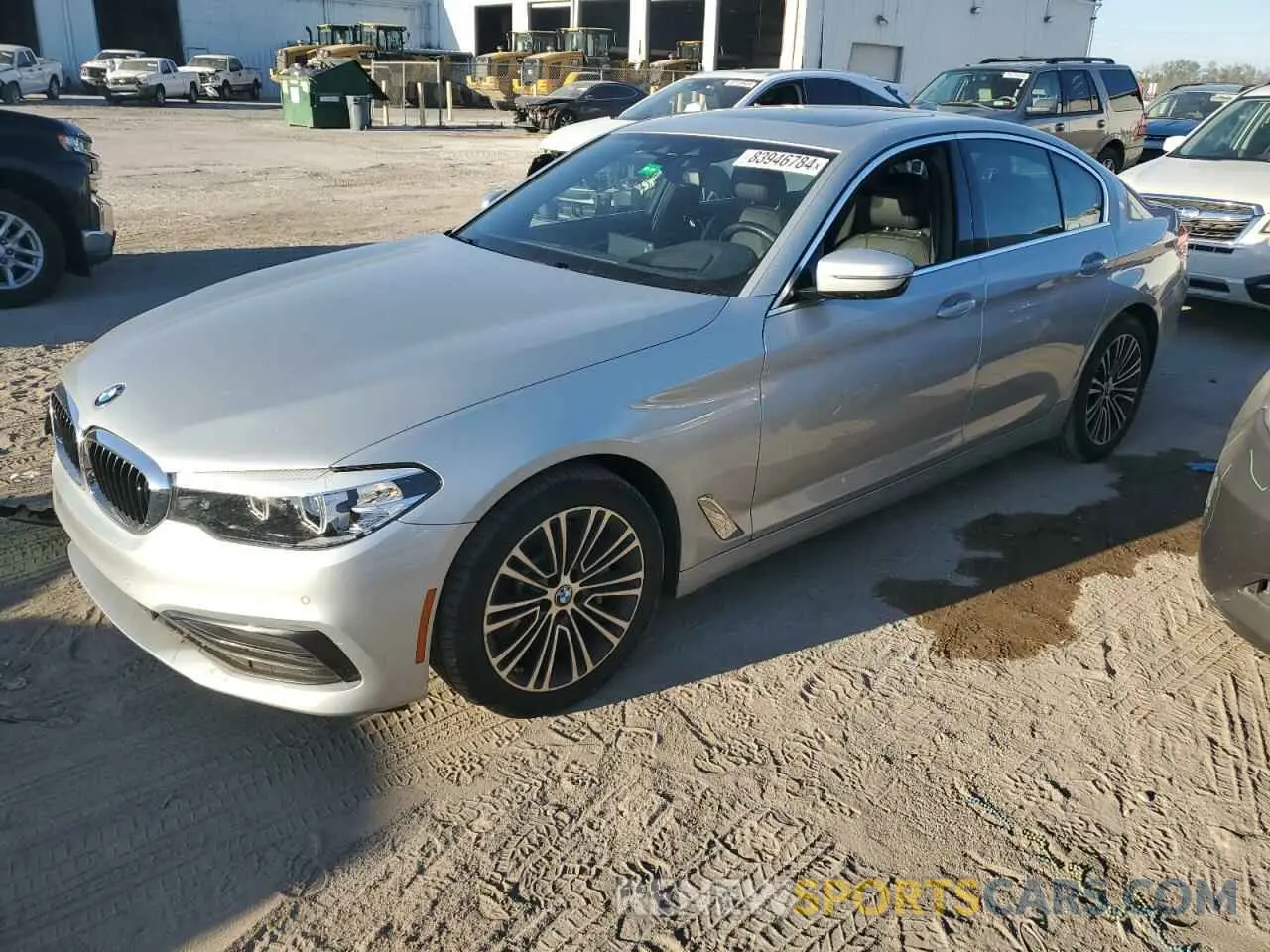 1 fotografías del automóvil dañado WBAJA7C53KWW41626 BMW 5 SERIES 2019
