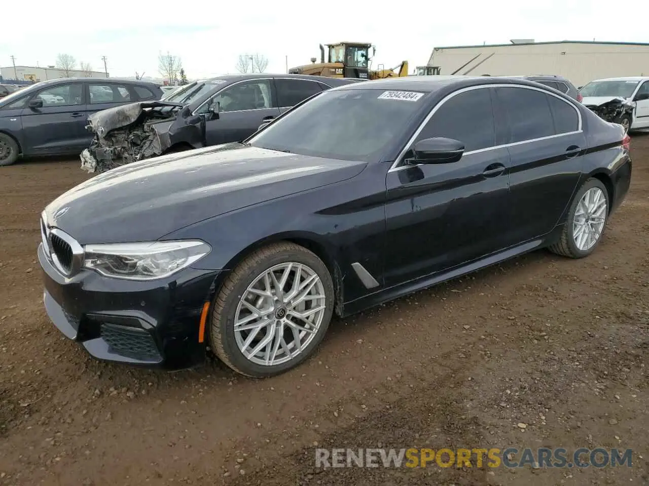 1 fotografías del automóvil dañado WBAJA7C54KWW22583 BMW 5 SERIES 2019