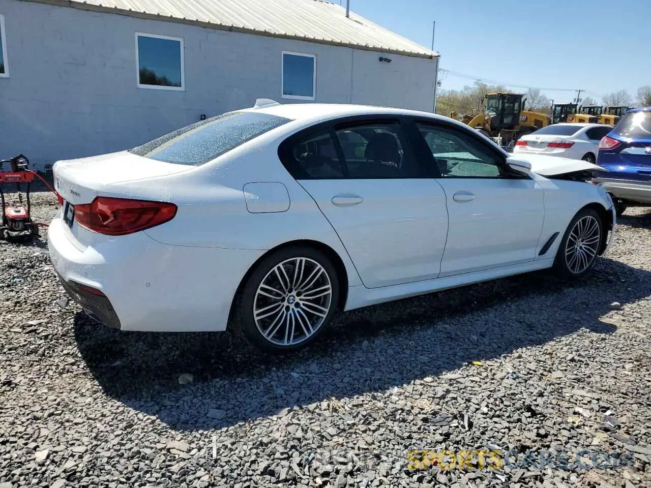 3 fotografías del automóvil dañado WBAJA7C55KWW49663 BMW 5 SERIES 2019