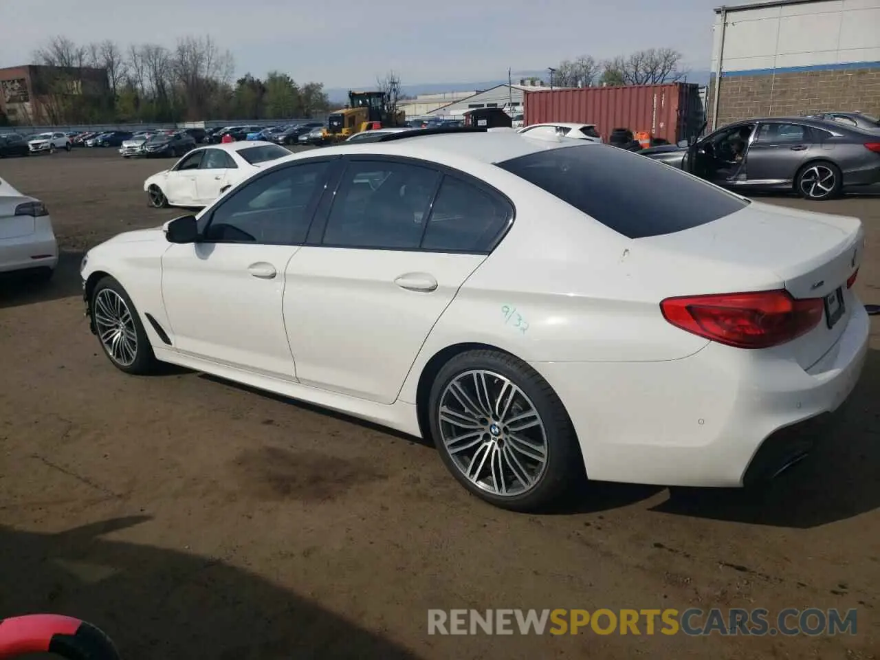 2 fotografías del automóvil dañado WBAJA7C56KG909742 BMW 5 SERIES 2019