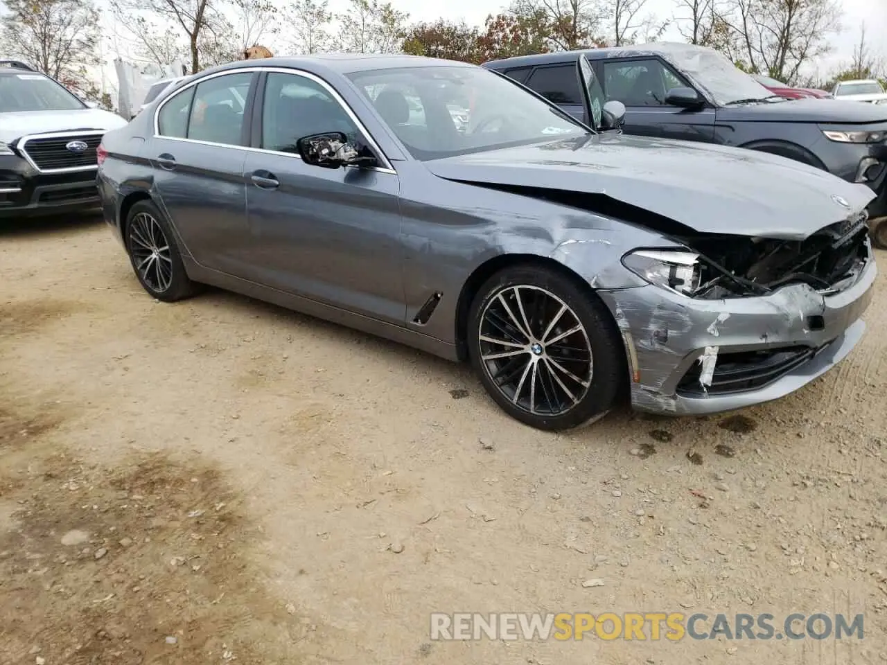 1 fotografías del automóvil dañado WBAJA7C56KWC77950 BMW 5 SERIES 2019