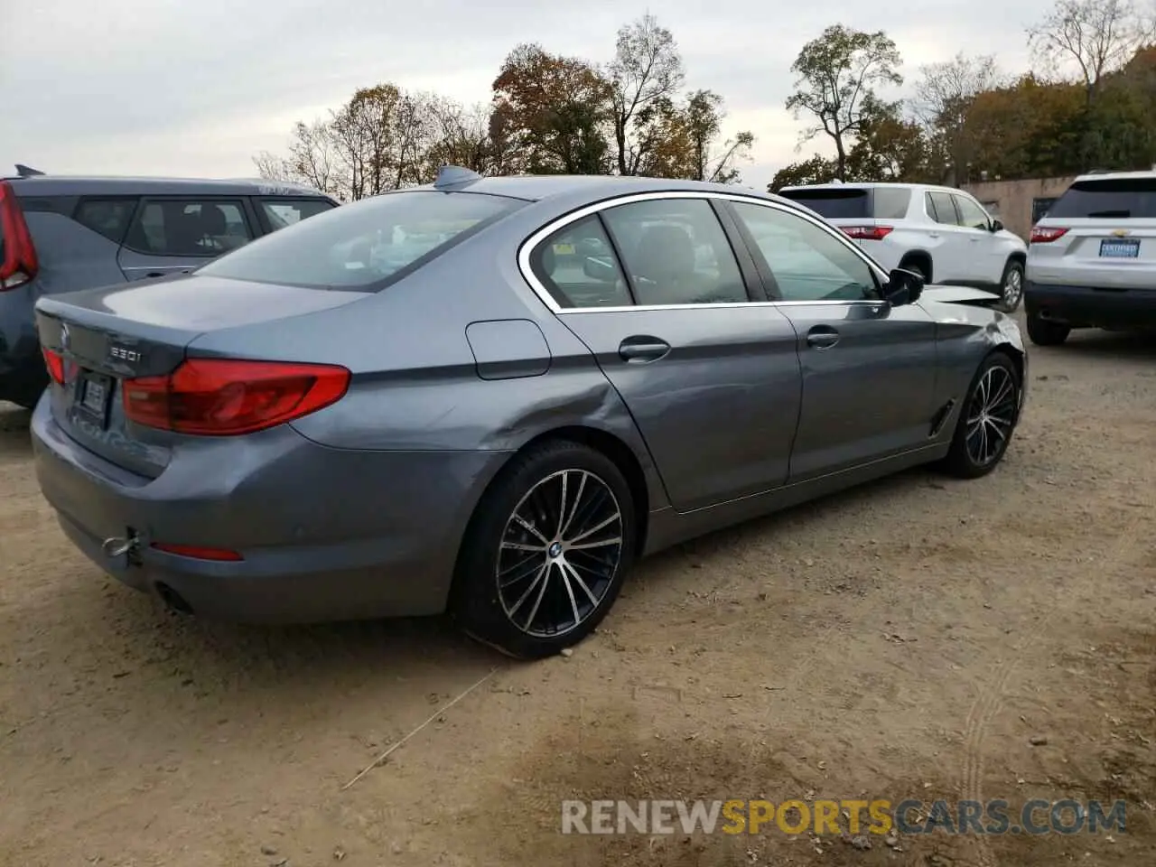4 fotografías del automóvil dañado WBAJA7C56KWC77950 BMW 5 SERIES 2019