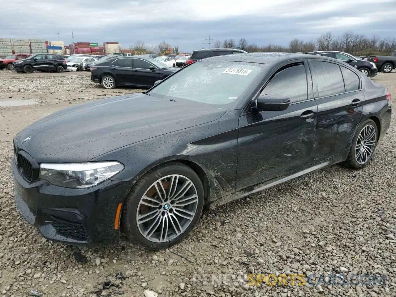 1 fotografías del automóvil dañado WBAJA7C57KG910379 BMW 5 SERIES 2019