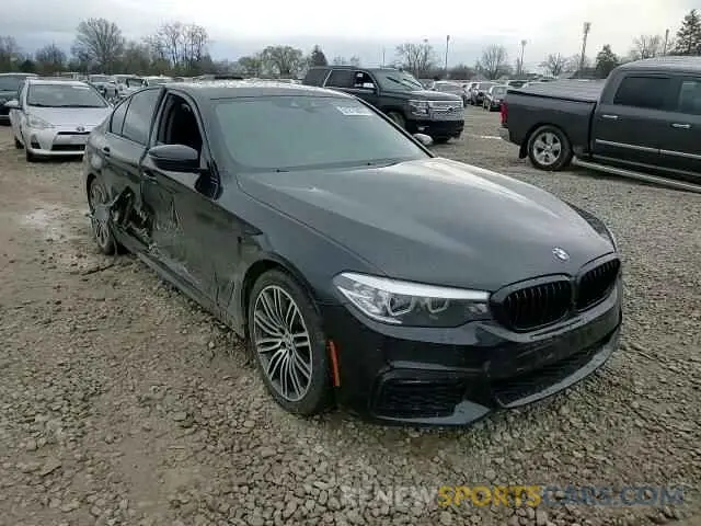 10 fotografías del automóvil dañado WBAJA7C57KG910379 BMW 5 SERIES 2019
