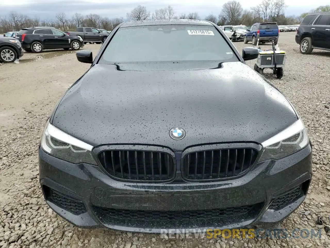 5 fotografías del automóvil dañado WBAJA7C57KG910379 BMW 5 SERIES 2019
