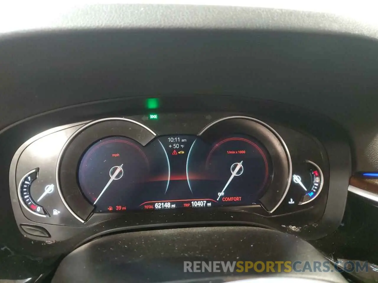 9 fotografías del automóvil dañado WBAJA7C57KWW32394 BMW 5 SERIES 2019