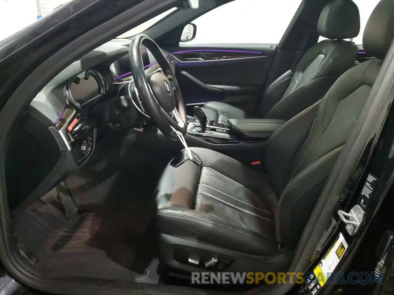 7 fotografías del automóvil dañado WBAJA7C58KG912223 BMW 5 SERIES 2019