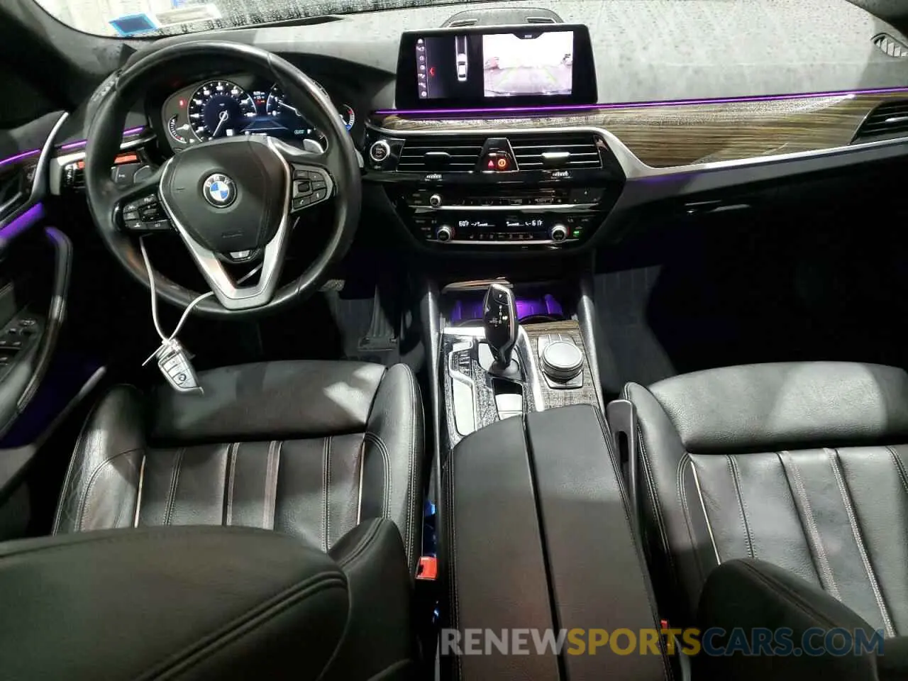 8 fotografías del automóvil dañado WBAJA7C58KG912223 BMW 5 SERIES 2019