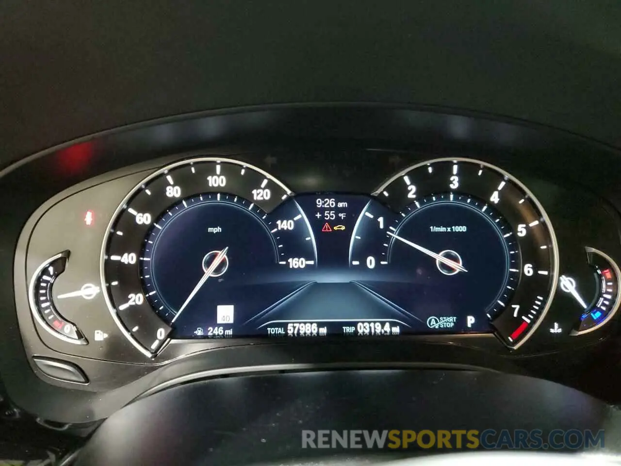 9 fotografías del automóvil dañado WBAJA7C58KG912223 BMW 5 SERIES 2019