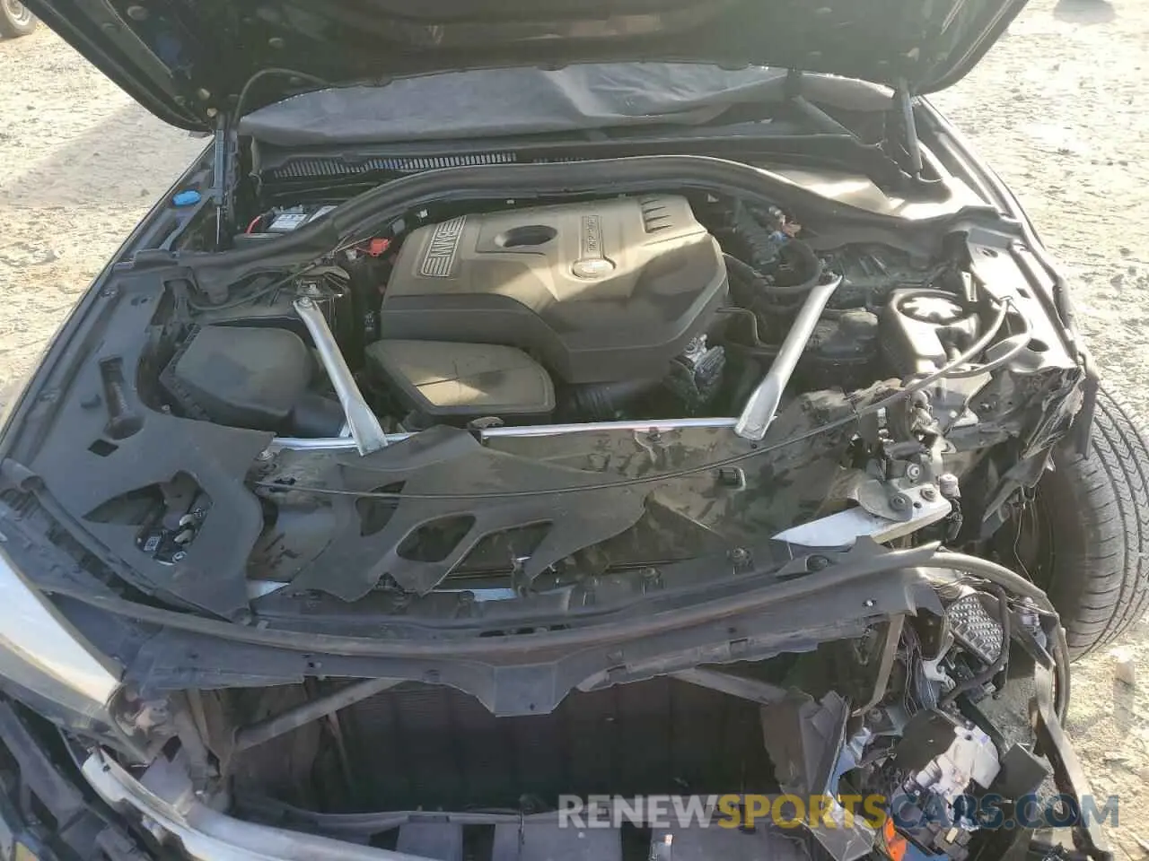 11 fotografías del automóvil dañado WBAJA7C58KWW14289 BMW 5 SERIES 2019