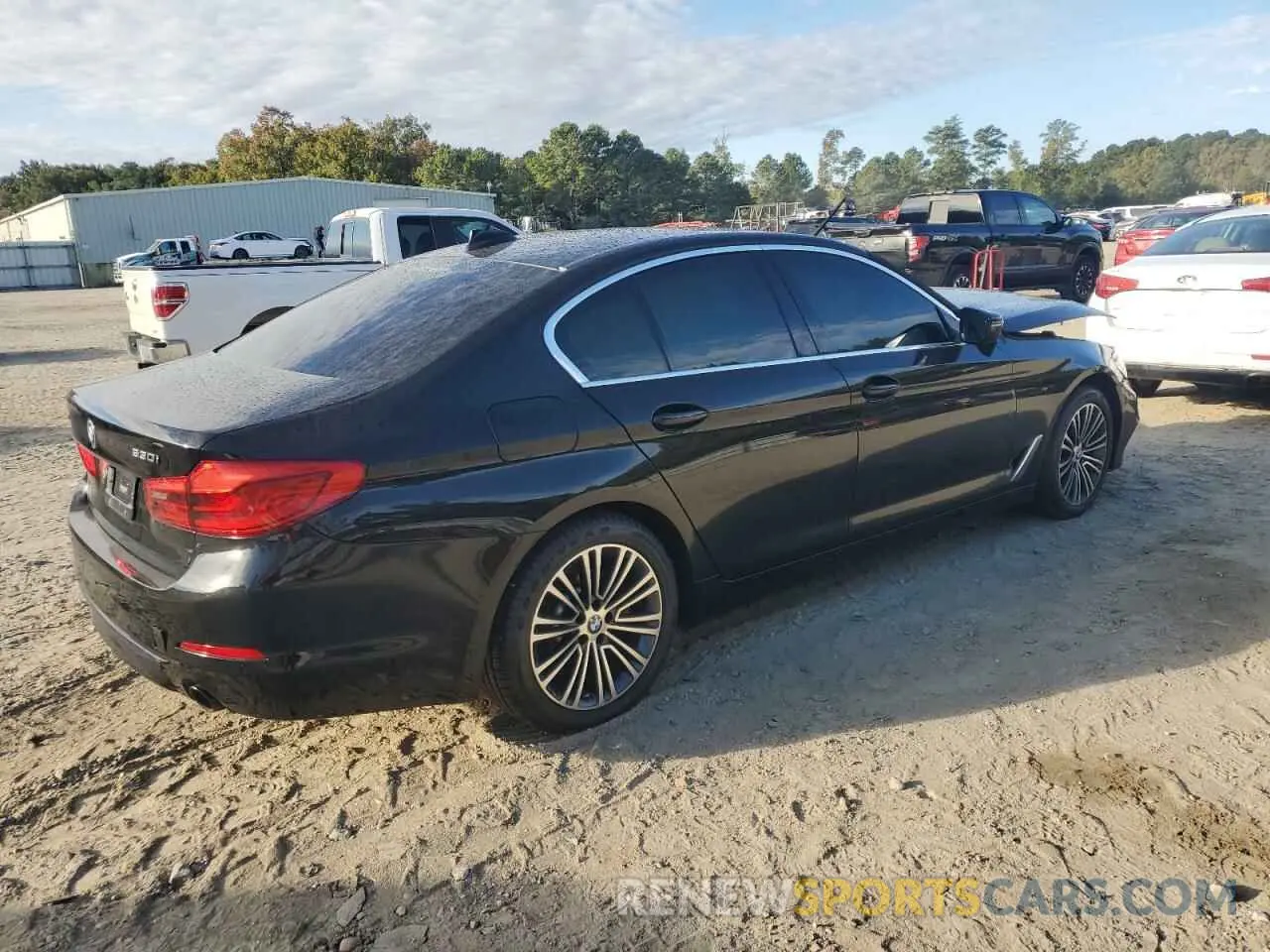 3 fotografías del automóvil dañado WBAJA7C58KWW14289 BMW 5 SERIES 2019