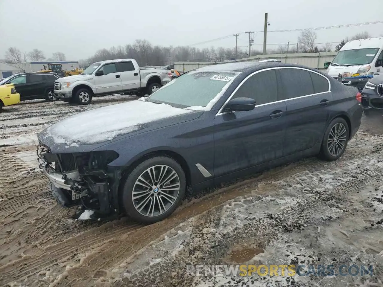 1 fotografías del automóvil dañado WBAJA7C5XKG911431 BMW 5 SERIES 2019