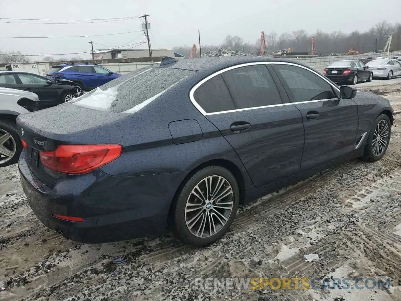 3 fotografías del automóvil dañado WBAJA7C5XKG911431 BMW 5 SERIES 2019