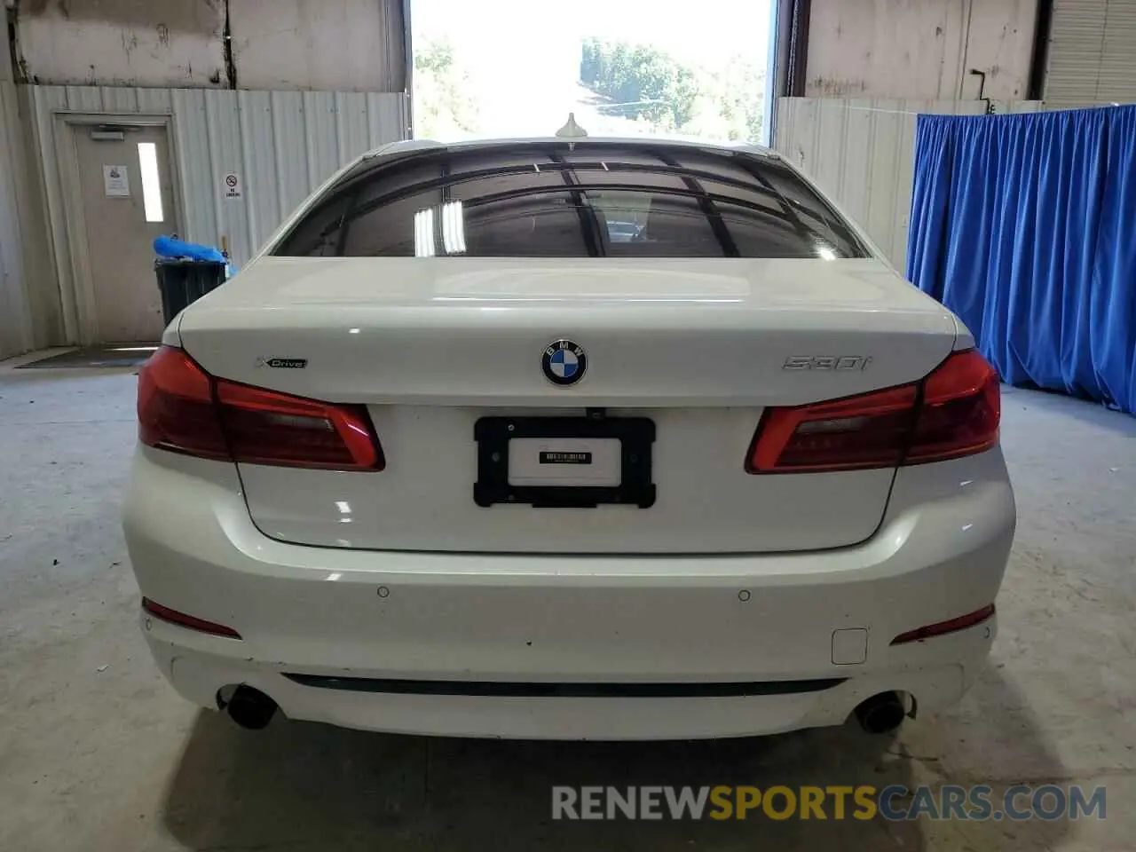 6 fotografías del automóvil dañado WBAJA7C5XKWW07957 BMW 5 SERIES 2019