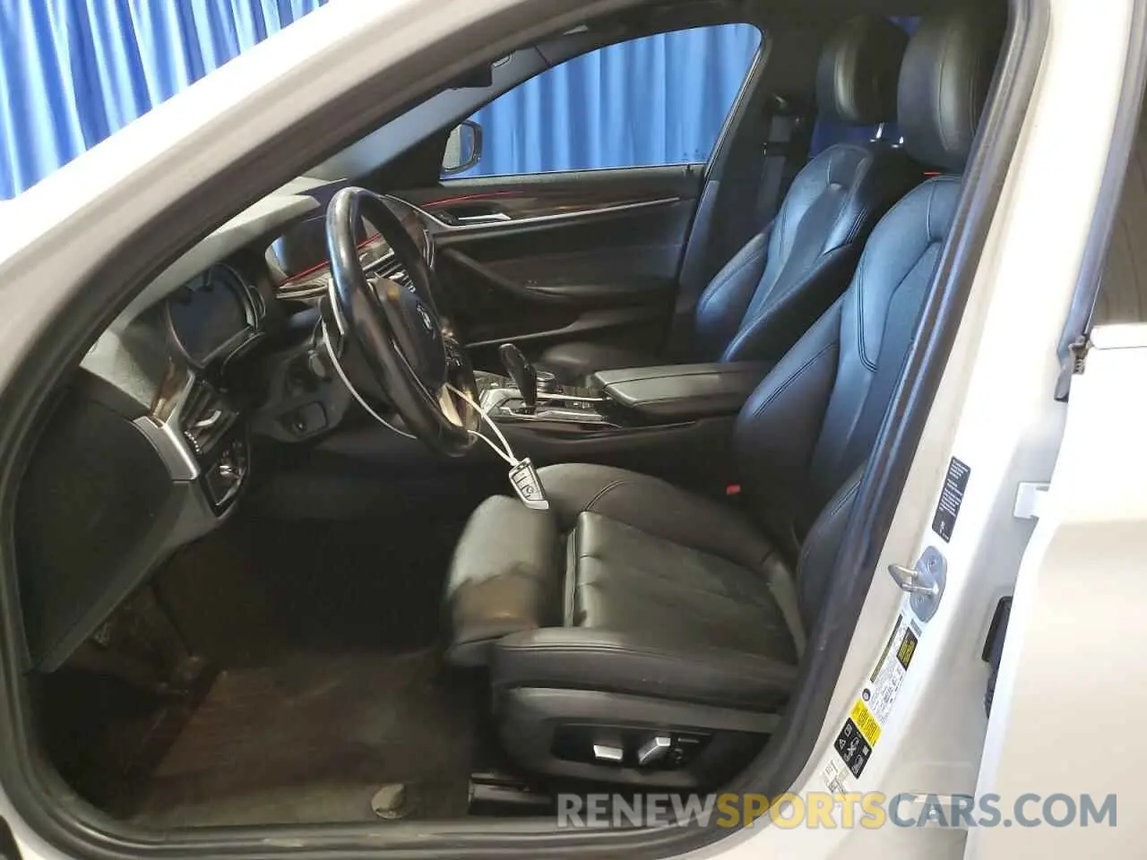 7 fotografías del automóvil dañado WBAJA7C5XKWW07957 BMW 5 SERIES 2019