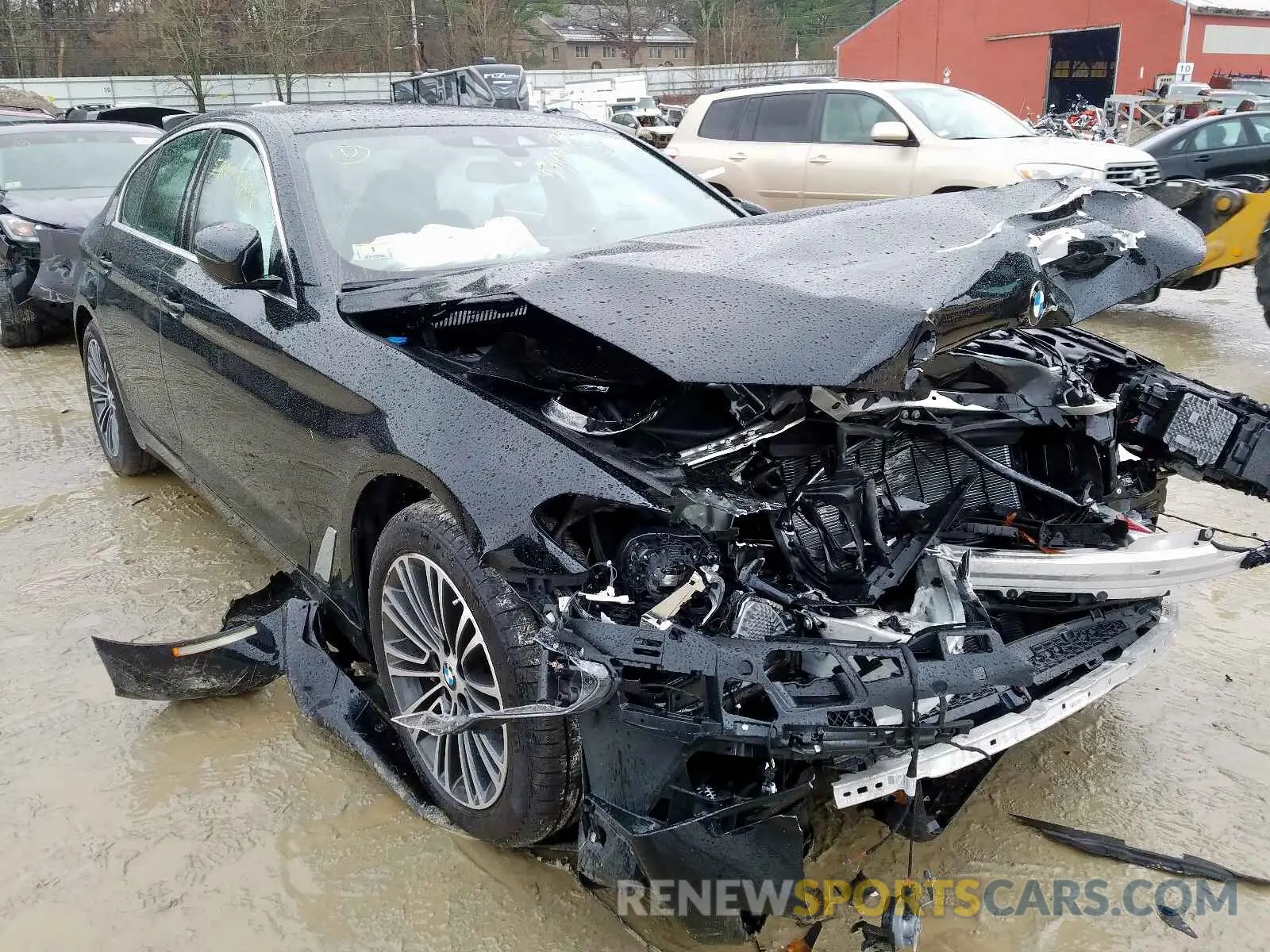 1 fotografías del automóvil dañado WBAJA7C5XKWW17792 BMW 5 SERIES 2019