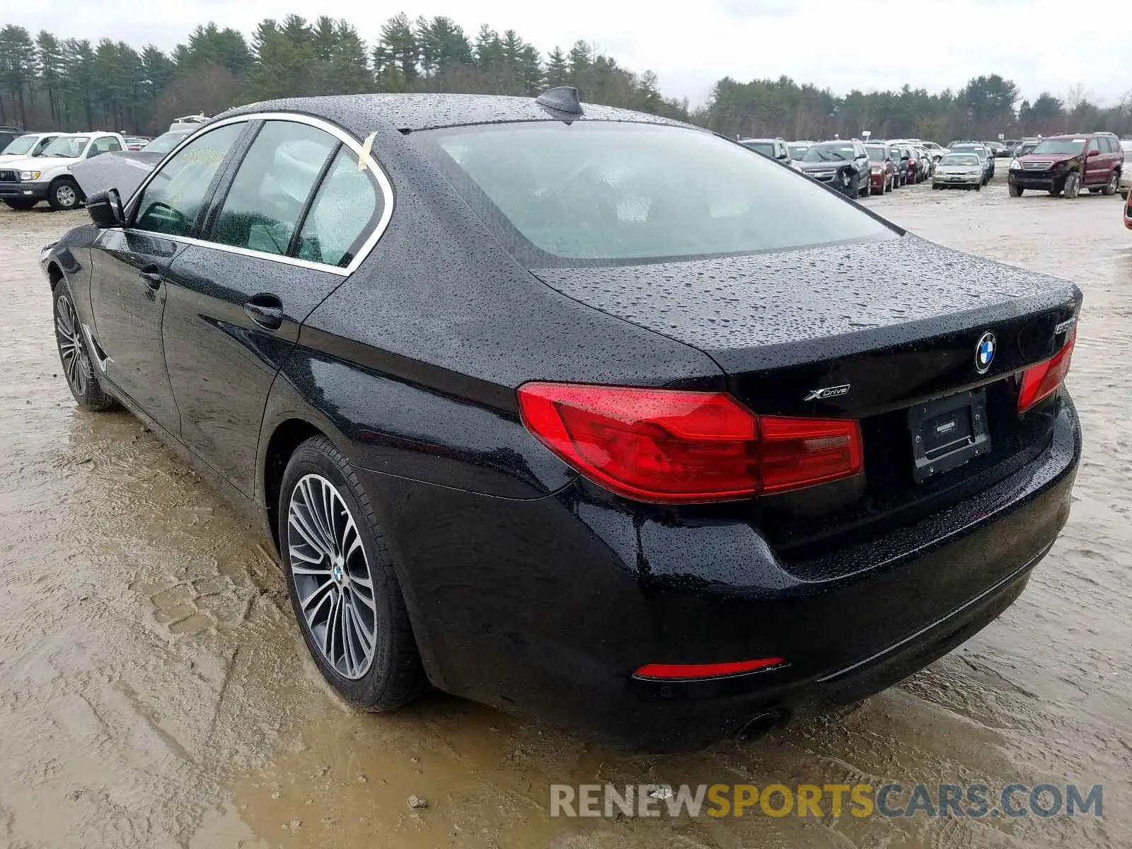 3 fotografías del automóvil dañado WBAJA7C5XKWW17792 BMW 5 SERIES 2019