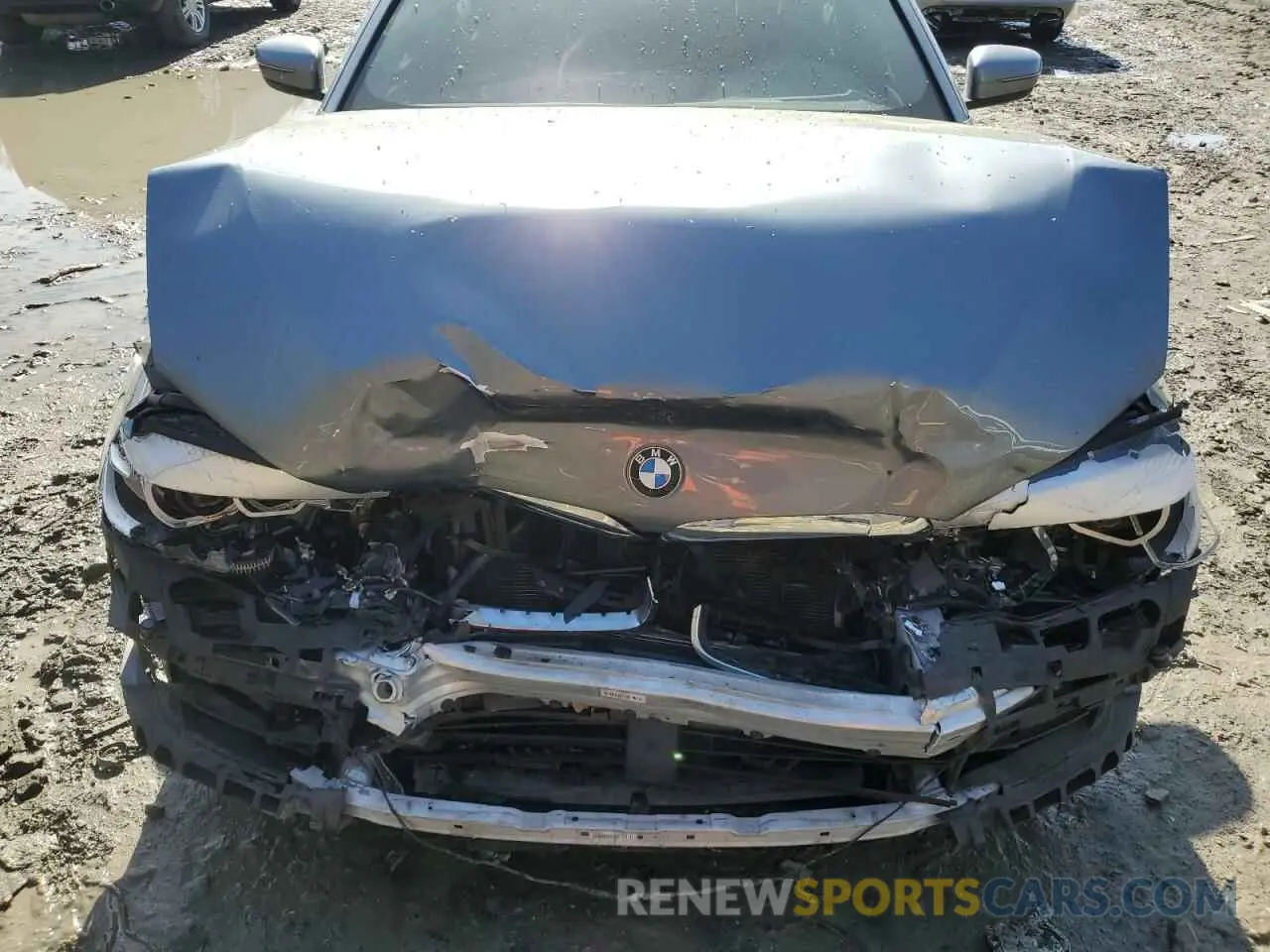 12 fotografías del automóvil dañado WBAJA9C50KB389398 BMW 5 SERIES 2019