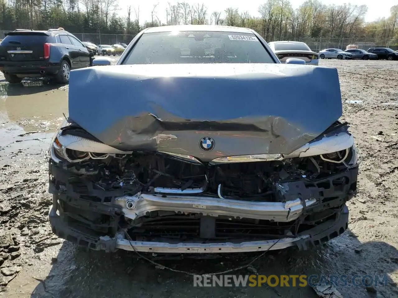 5 fotografías del automóvil dañado WBAJA9C50KB389398 BMW 5 SERIES 2019