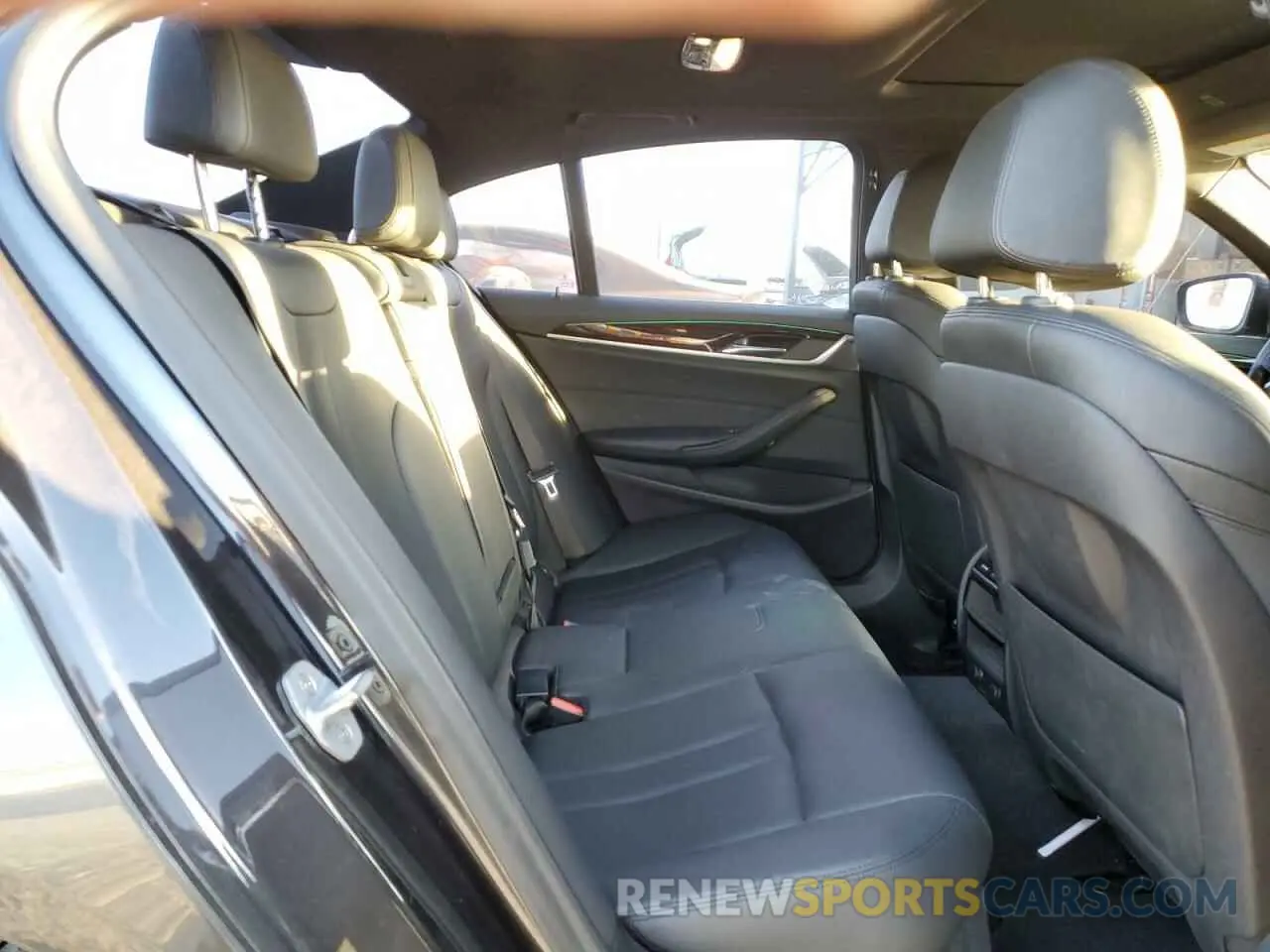 10 fotografías del automóvil dañado WBAJA9C52KB253998 BMW 5 SERIES 2019
