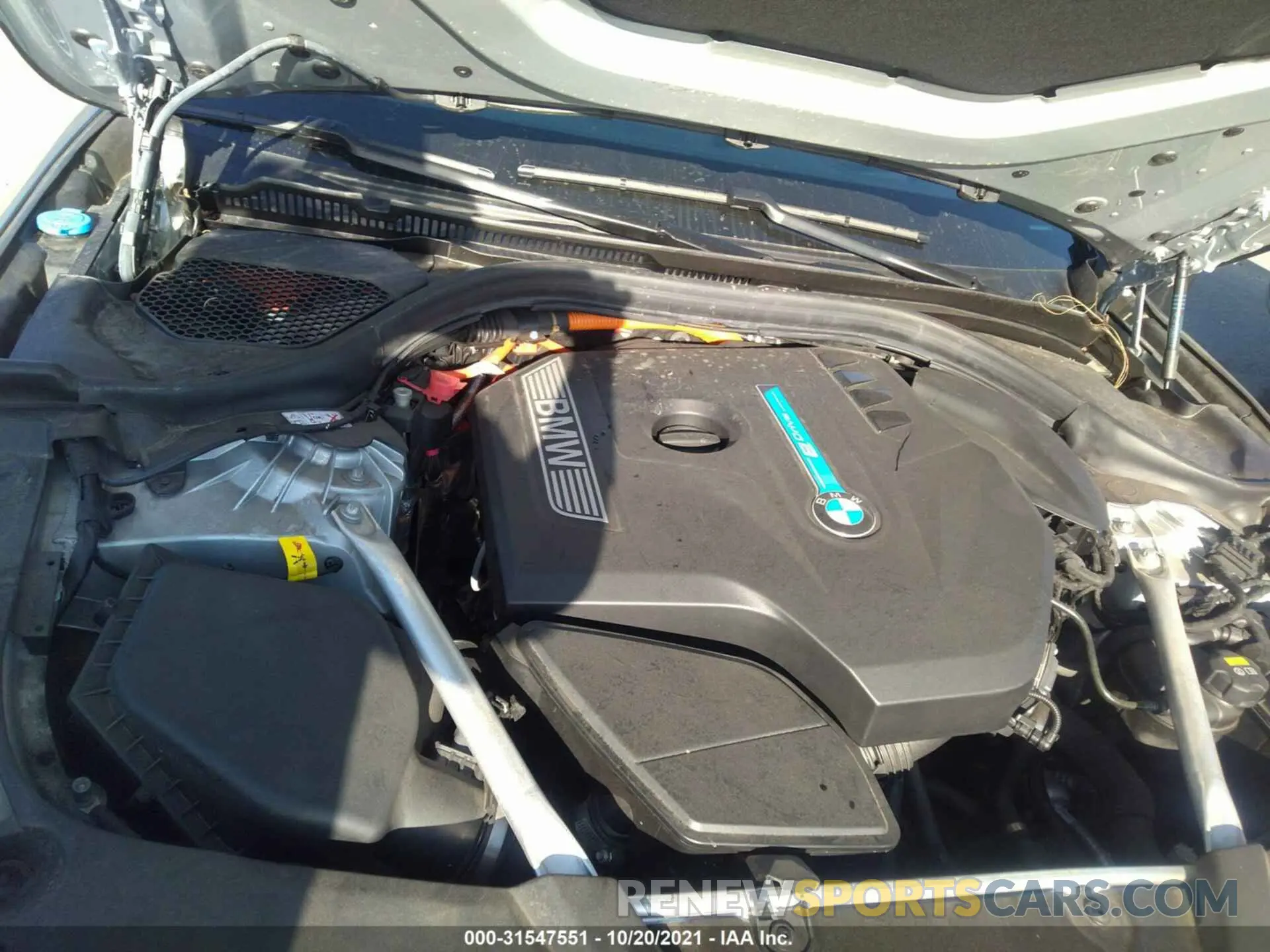 10 fotografías del automóvil dañado WBAJA9C52KB254729 BMW 5 SERIES 2019