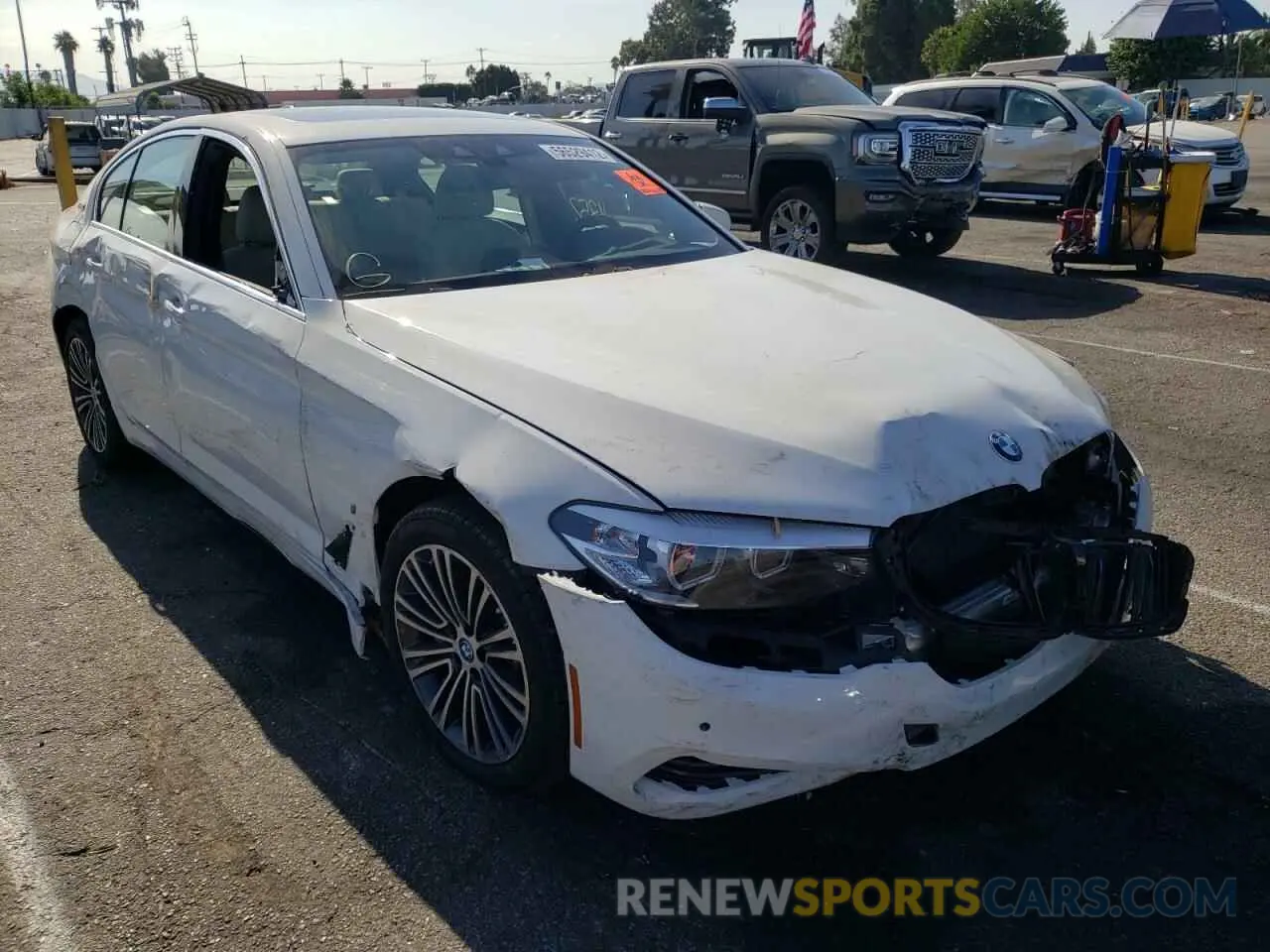 1 fotografías del automóvil dañado WBAJA9C53KB399505 BMW 5 SERIES 2019