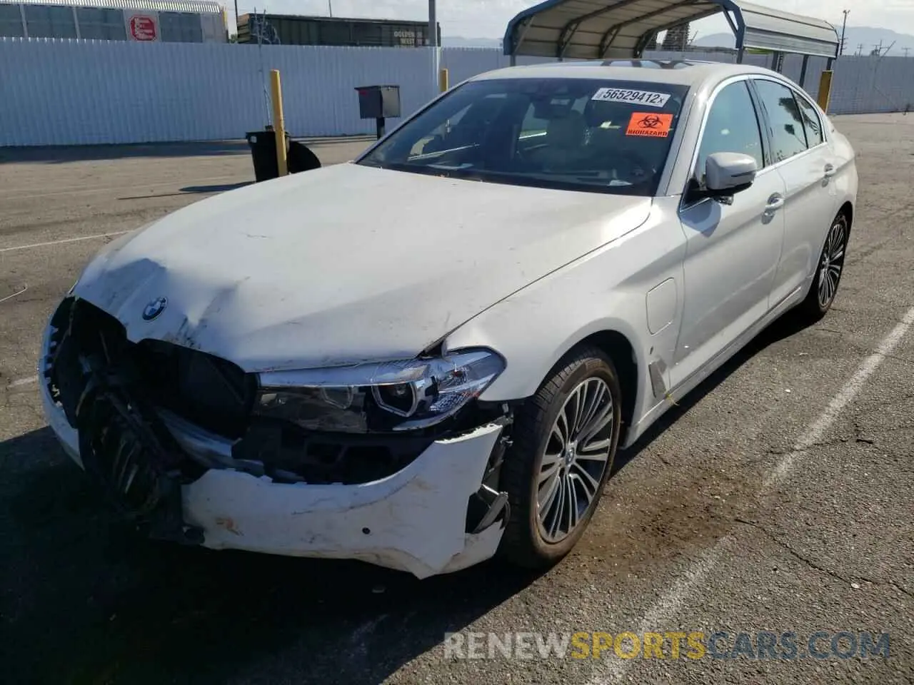 2 fotografías del automóvil dañado WBAJA9C53KB399505 BMW 5 SERIES 2019