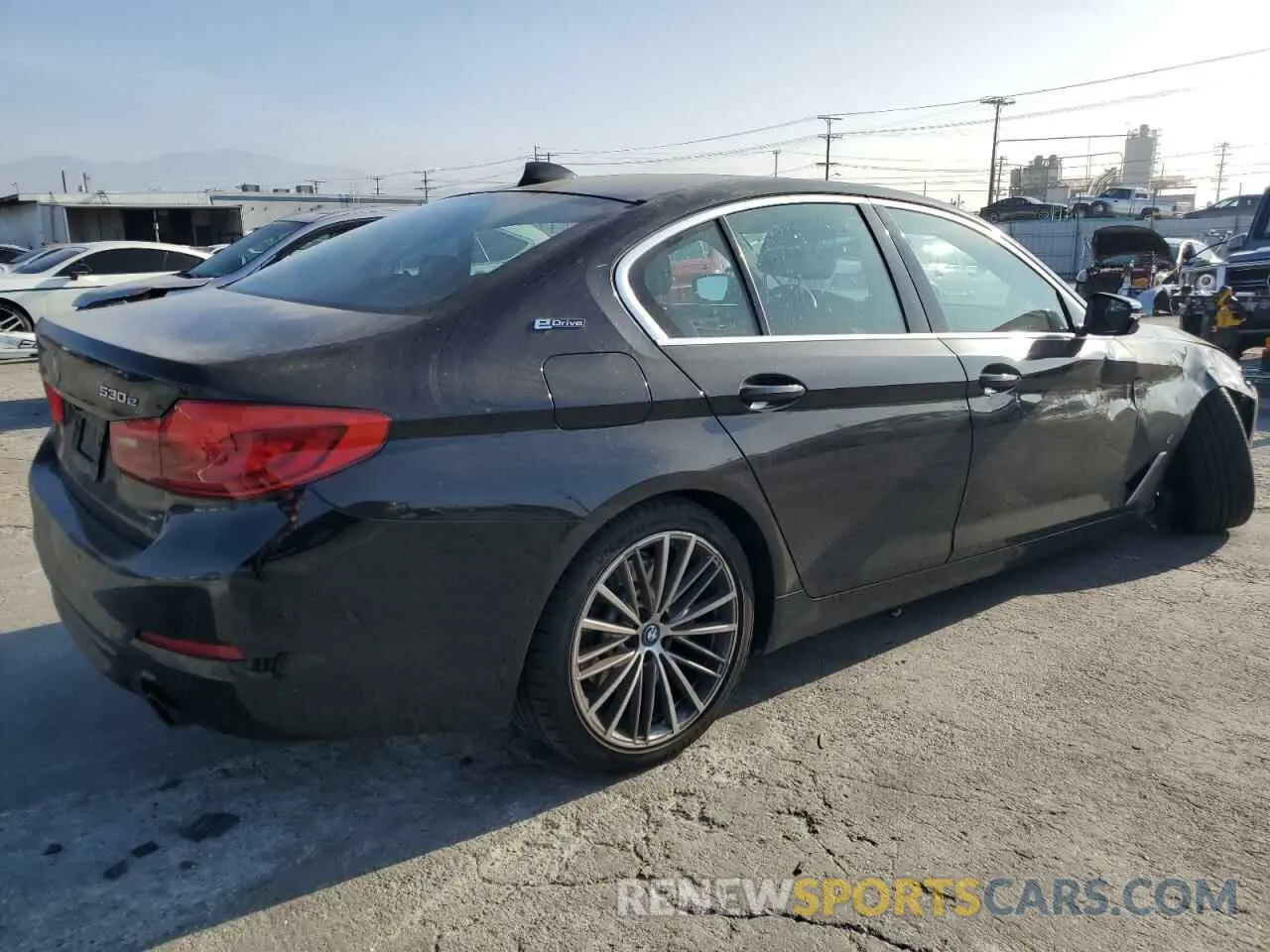 3 fotografías del automóvil dañado WBAJA9C54KB389470 BMW 5 SERIES 2019