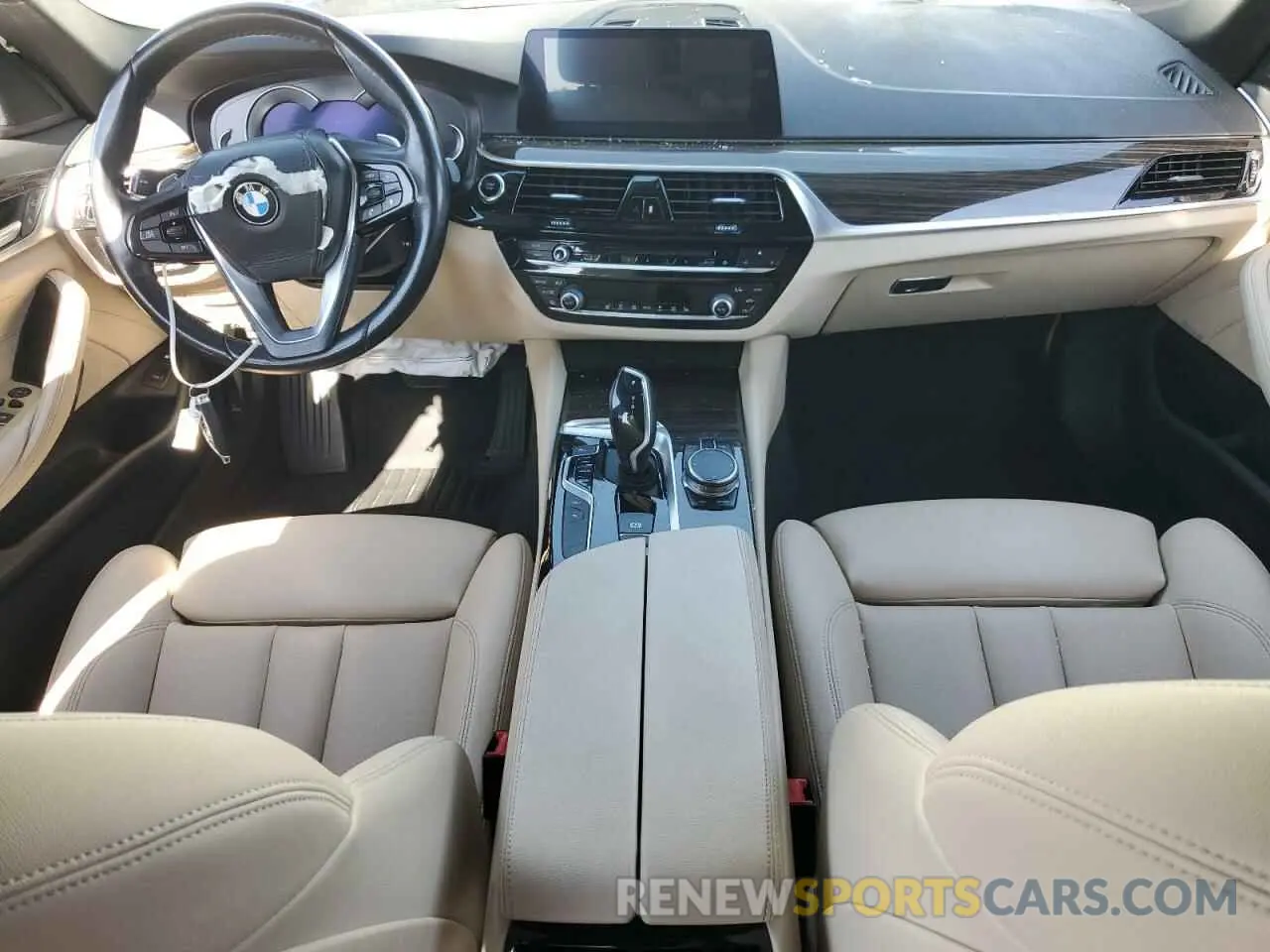 8 fotografías del automóvil dañado WBAJA9C54KB389629 BMW 5 SERIES 2019